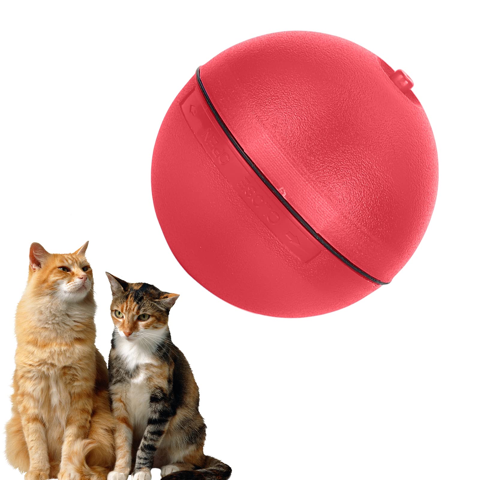 Interactive Cat Rolling Ball Toy - Self-Rotating Fun Pet Toy for Indoor Cats - Perfect for Playtime, Exercise & Mental Stimulation at Home