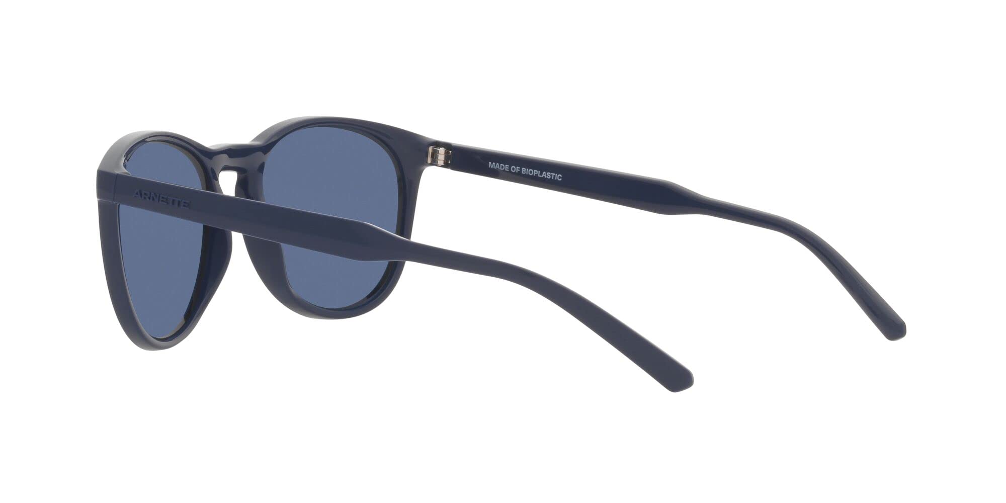 Arnette AN4299 Gorgon Round Sunglasses for Men - Dark Blue Frame, 54mm Lens - UV Protection, Stylish & Durable - Perfect for Driving, Beach & Outdoor Activities