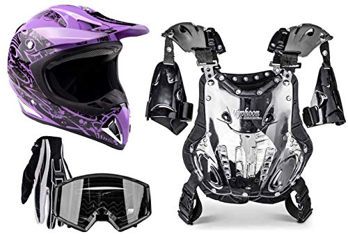 Purple Splatter w/ Black Gloves & Goggles