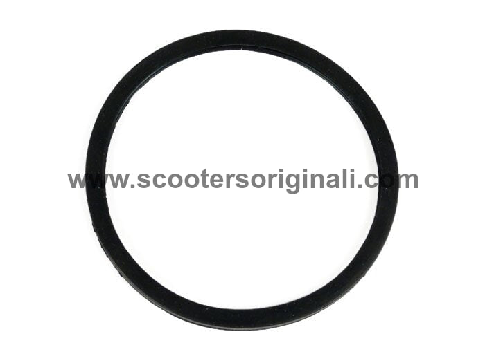 Vespa Wideframe Headlight Gasket - 95mm Black Rubber Seal Replacement Part | Perfect for Vespa Scooter Restoration & Headlight Repair