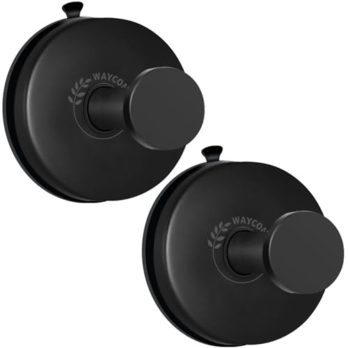 Black Towel Hooks 2 Pack