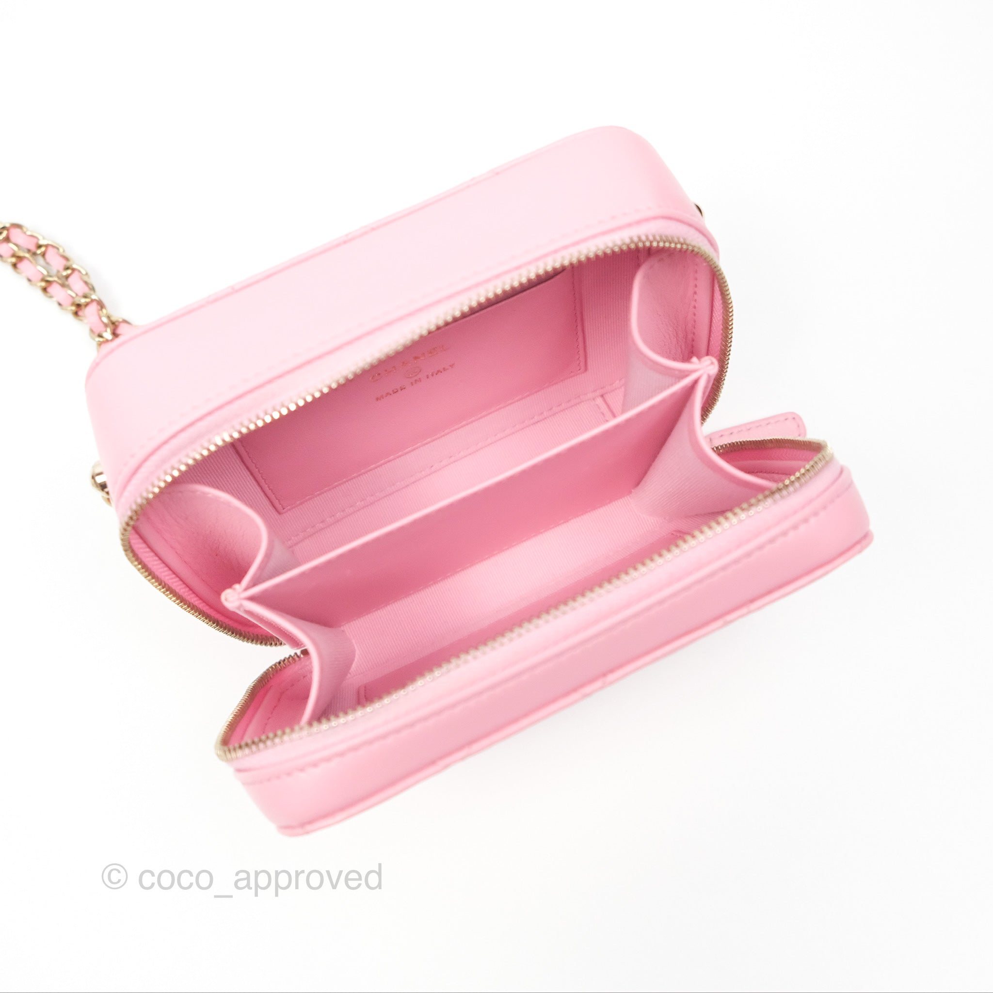 Chanel Quilted Lambskin Camera Bag in Pink with Gold Hardware - Perfect for Everyday Use & Special Occasions