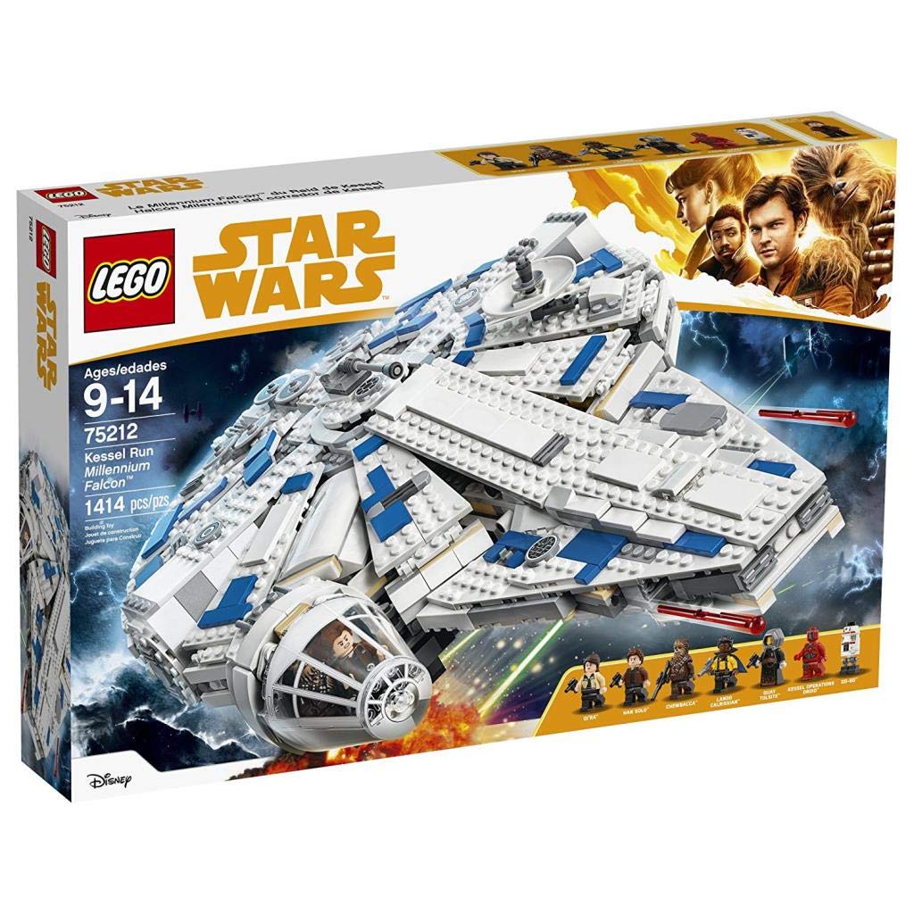 LEGO 75212 Star Wars Millennium Falcon Kessel Run Edition – Ultimate Collector’s Building Set for Adults & Kids | Perfect for Star Wars Fans, Space Battles & Display Collections