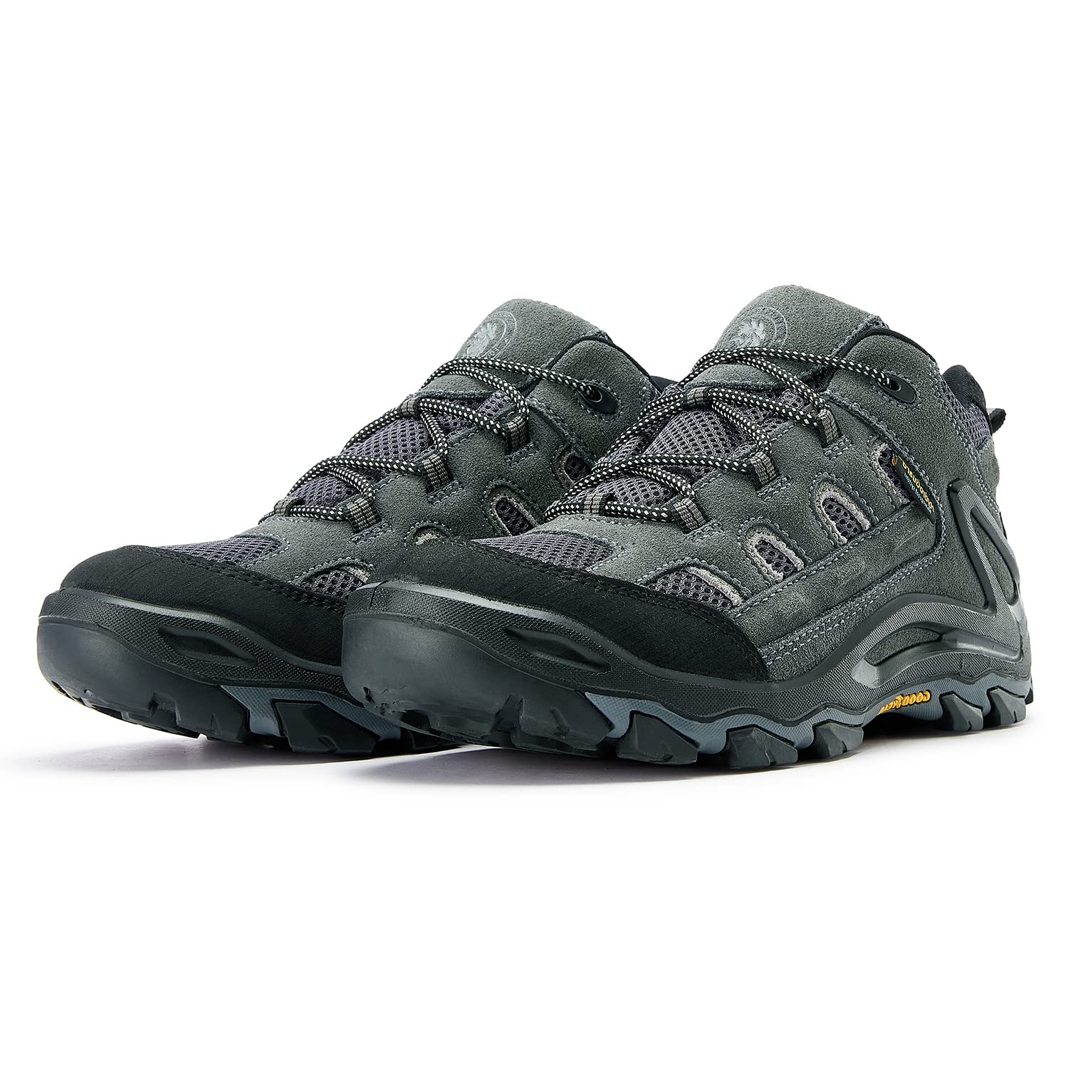 Rockrooster Newland Waterproof Men's Hiking Boots - 4 Inch Medium Soft Toe, Breathable Anti-Fatigue Technology for Outdoor Trekking & Camping (KS5514-KS5534) - Perfect for Hiking, Backpacking & Mountain Adventures