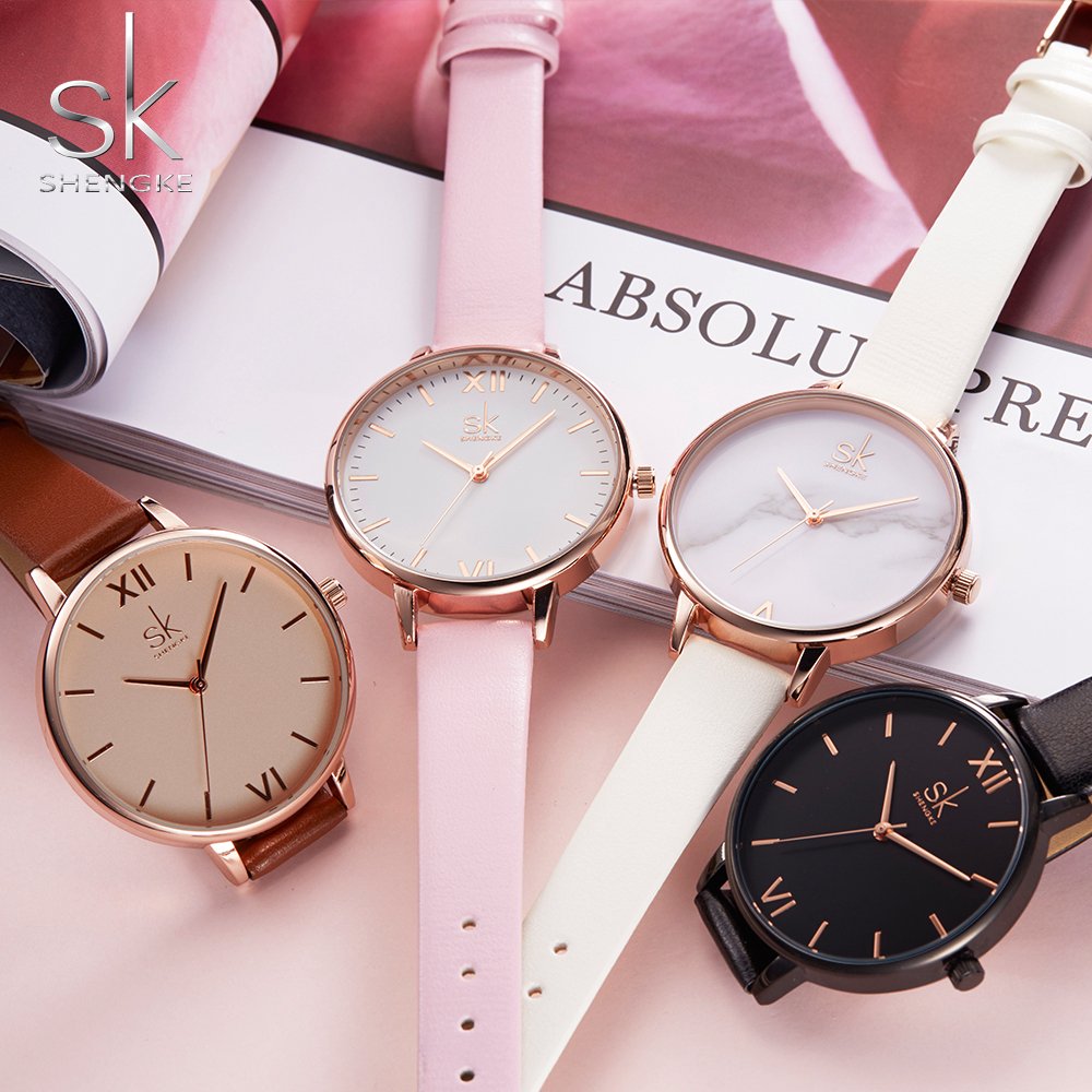 Elegant Women's Watches - Genuine Leather Business Wristwatch for Professional Ladies | Perfect for Office, Meetings & Formal Events