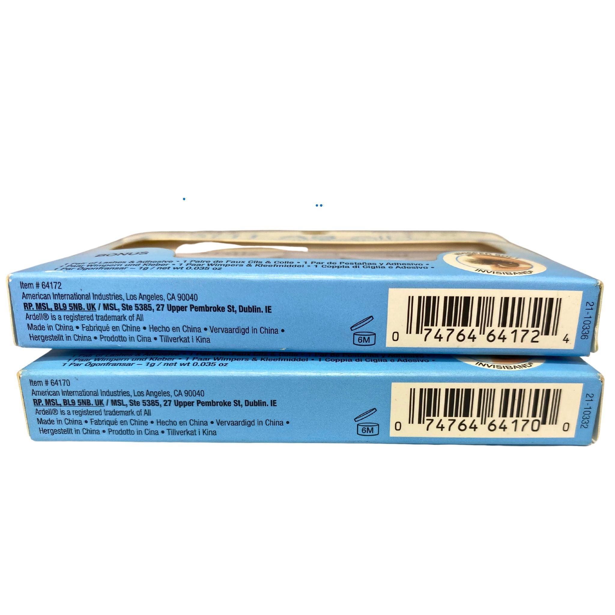Ardell Mix Assorted False Eyelashes - 72 Pcs Lightweight Natural Lashes for Everyday Wear & Special Occasions