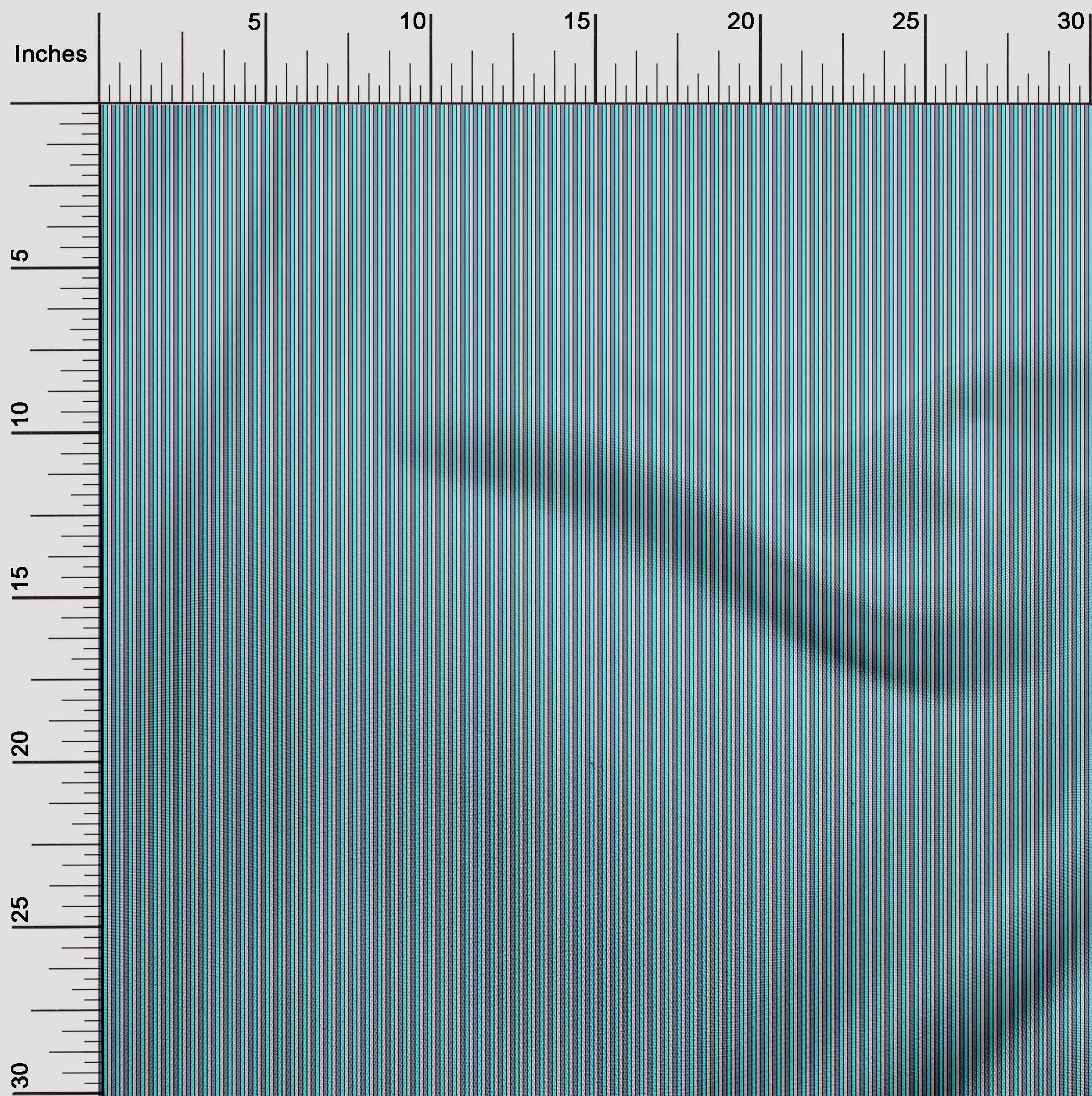 oneOone Organic Cotton Voile Fabric - Shadow Stripe Print - 42 Inch Wide - Premium Sewing Material for Dresses, Curtains & DIY Crafts