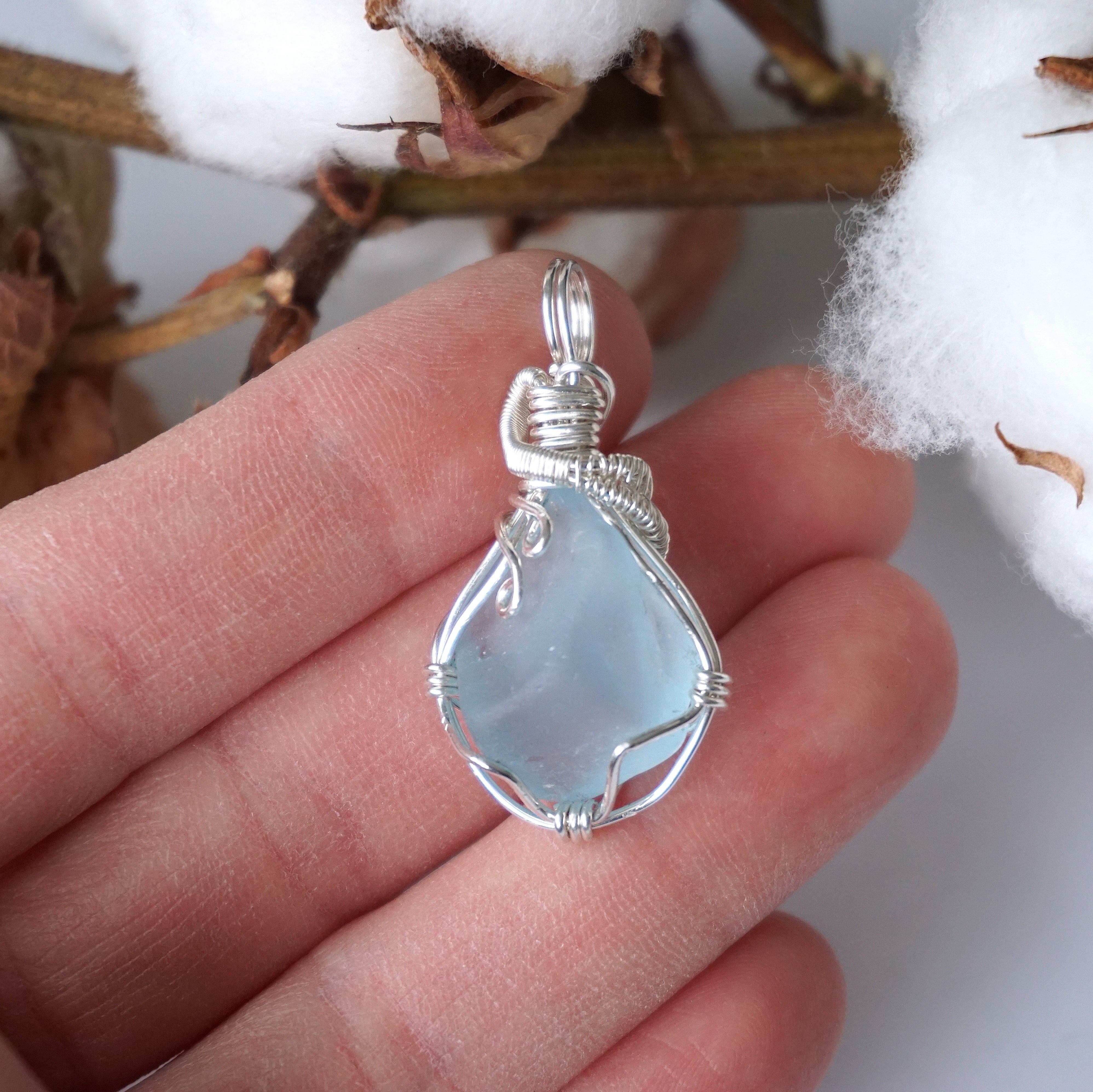Blue Topaz Pendant Necklace in Sterling Silver - Elegant Jewelry Gift for Women, Perfect for Birthdays, Anniversaries & Special Occasions