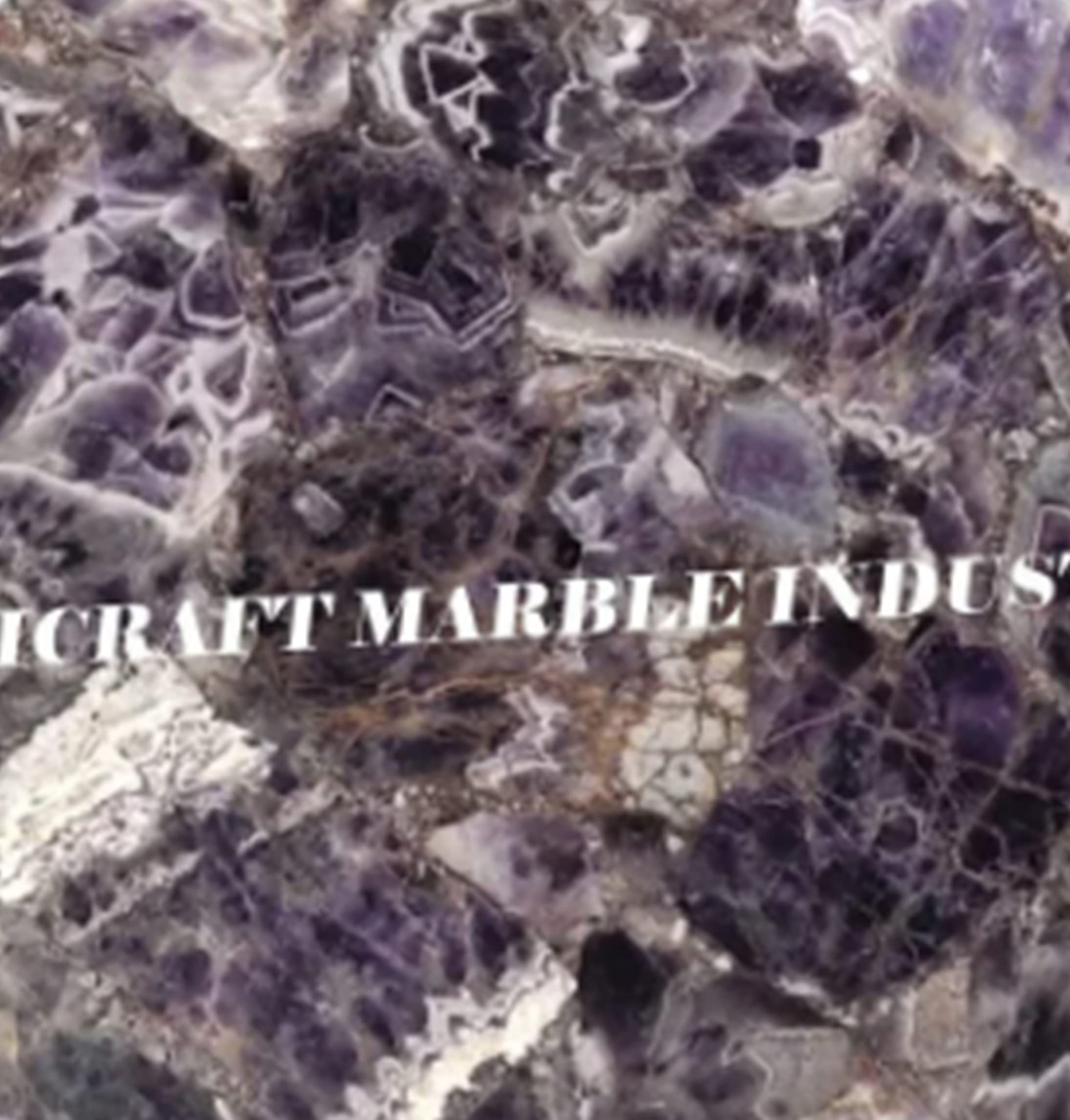 Natural Amethyst Stone Coffee Table - 27 x 16 Inch Oval Purple Gemstone Side Table for Living Room Decor | Luxury Home Accent & Meditation Space Centerpiece