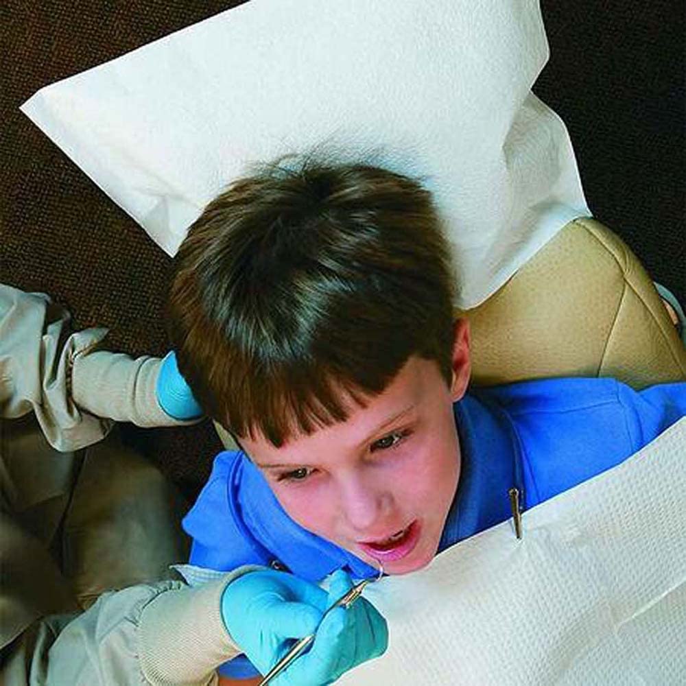 TIDI Products TID 919713 Disposable Headrest Covers - Small Blue 10