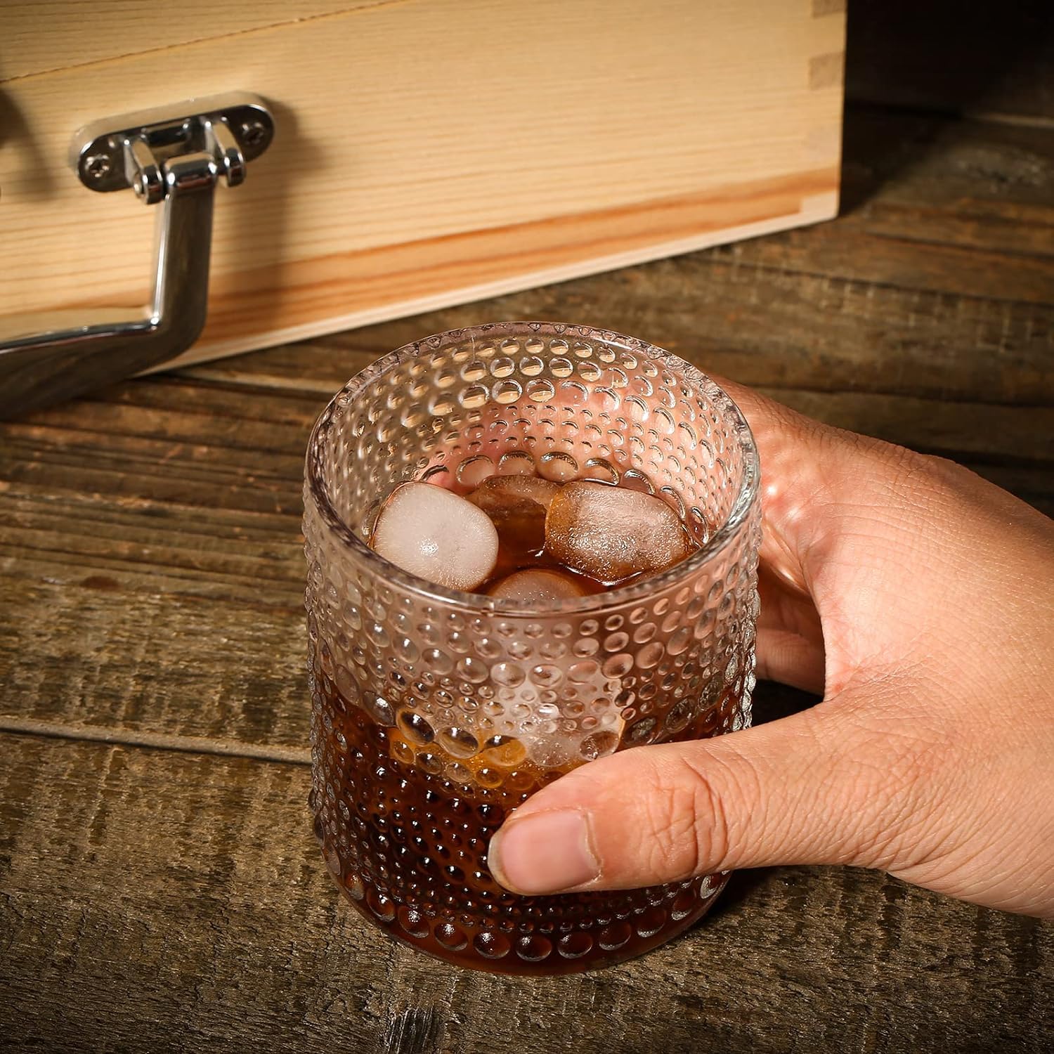 Premium 6.5 oz (200ml) Whiskey Glasses Set of 6 - Scotch, Bourbon, Brandy, Tequila, Gin & Cocktail Drinking Glasses | Elegant Barware for Home Entertaining, Gifts & Professional Tasting Events
