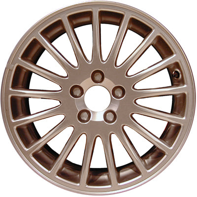 Volvo S60 17-Inch OEM ALY070247 Wheel Rim (2001-2009) - Hypersilver Finish - Part# 86331402 - Perfect Replacement for Damaged Wheels & Car Upgrades