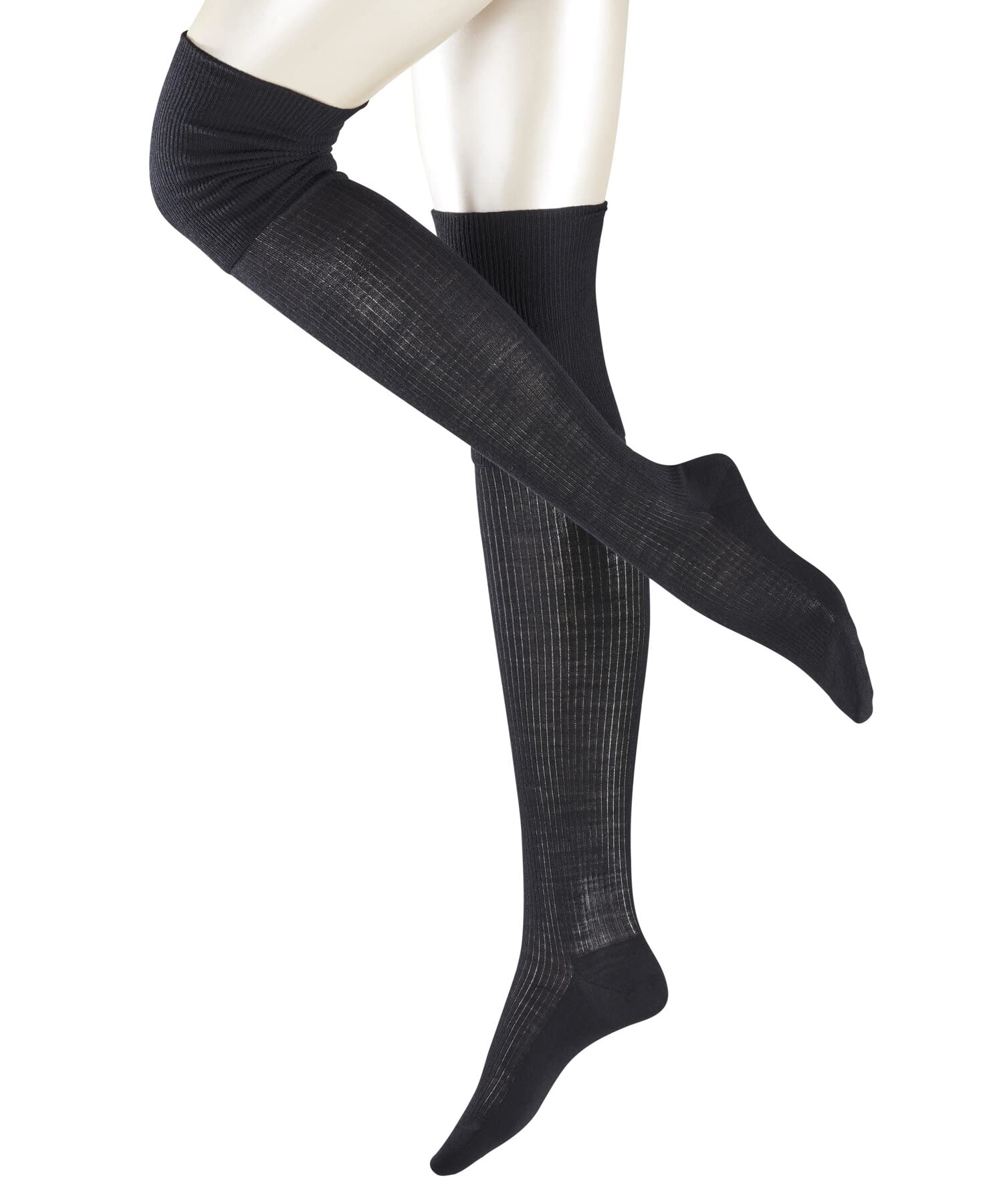 FALKE Women's No. 3 Wool Silk Luxury Over-the-Knee Socks - 1 Pair of Warm Winter Knee High Socks for Women - Perfect for Cold Weather, Outfits & Layering