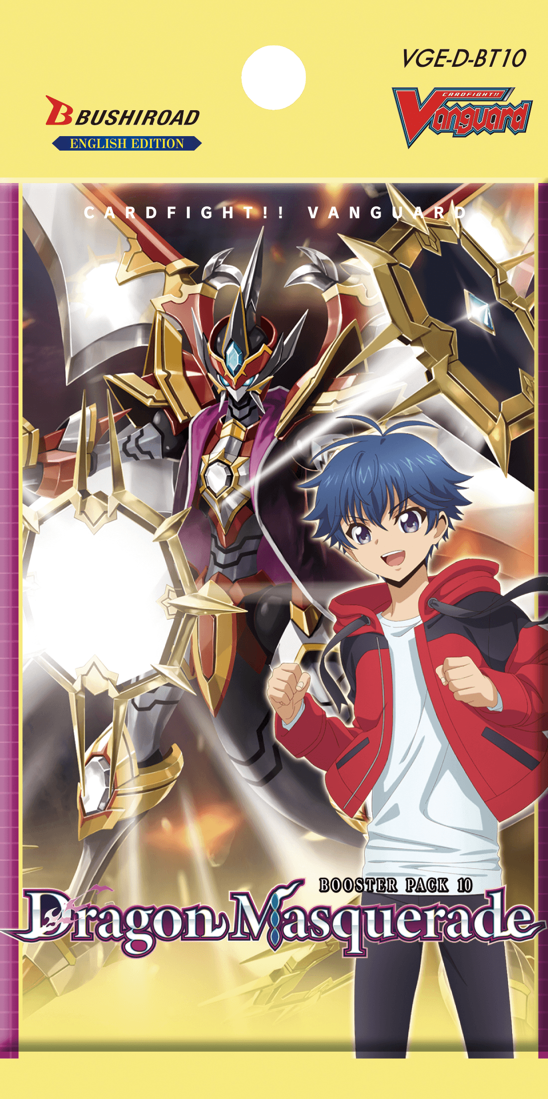 Cardfight!! Vanguard Dragon Masquerade Booster Box Display Case - 20 Pack Box Set | TCG Collectible Card Game for Tournaments & Strategy Play