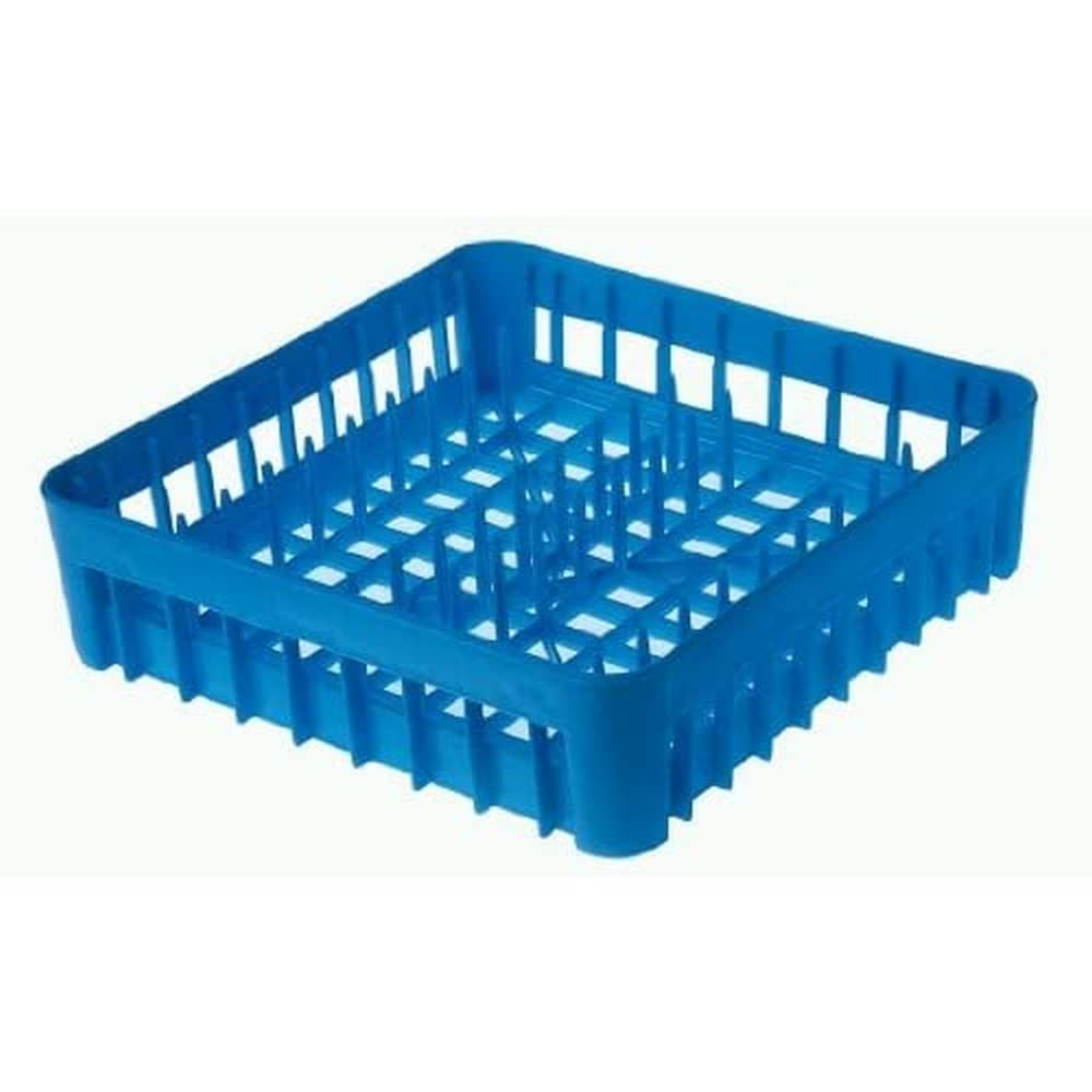 Stainless Steel Dish Drying Rack 40x40x11cm - Space Saving Kitchen Organizer for Plates, Bowls & Utensils - Perfect for Small Kitchens, Apartments & RVs (Blue)