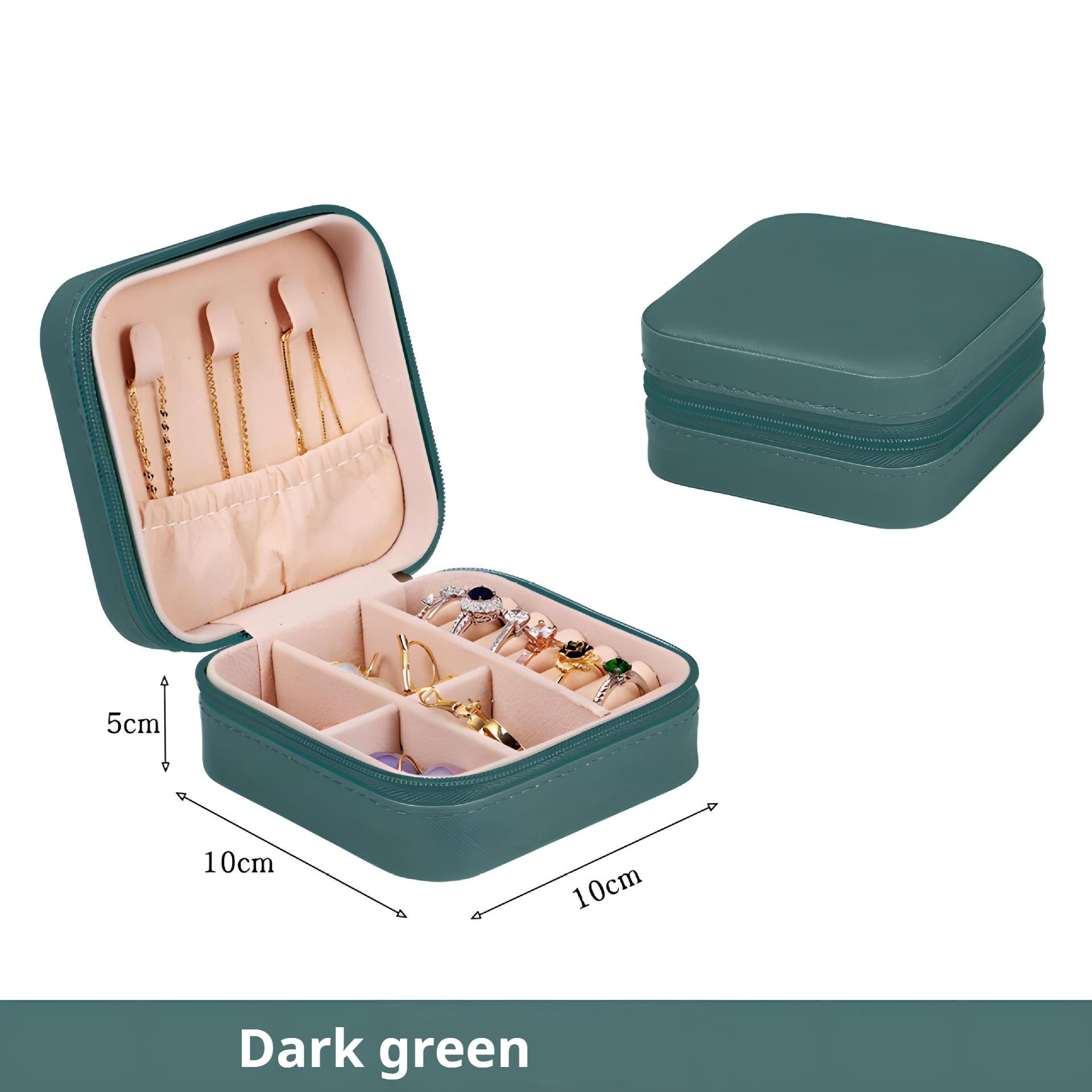 Portable DIY Jewelry Box - Creative Simple Design for Handmade Jewelry Storage - Perfect for Travel, Gifts & Organizing Rings, Necklaces & Earrings
