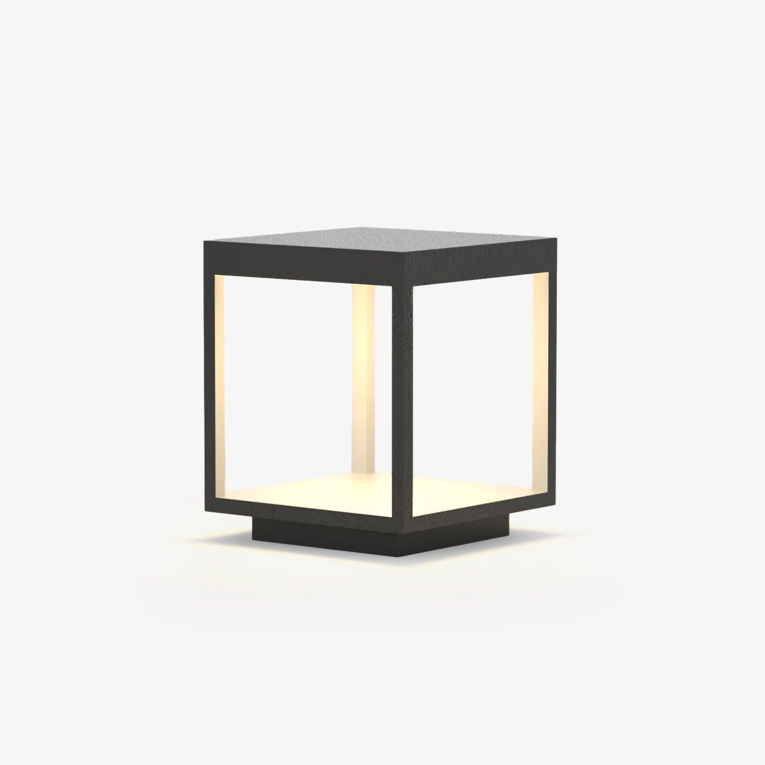 Square Frame Solar Outdoor Light - Waterproof LED Garden Lights for Pathway, Patio, Yard & Landscape - Energy Saving Solar Powered Decorative Lighting for Home & Outdoor Decor