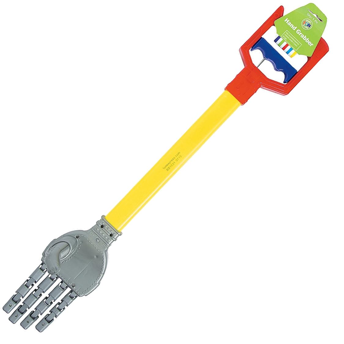 Fun Express Plastic Robot Hand Grabber Toy - Interactive Claw Game for Kids, STEM Learning & Party Favors - Great for Birthday Gifts, Classroom Activities & Sensory Play