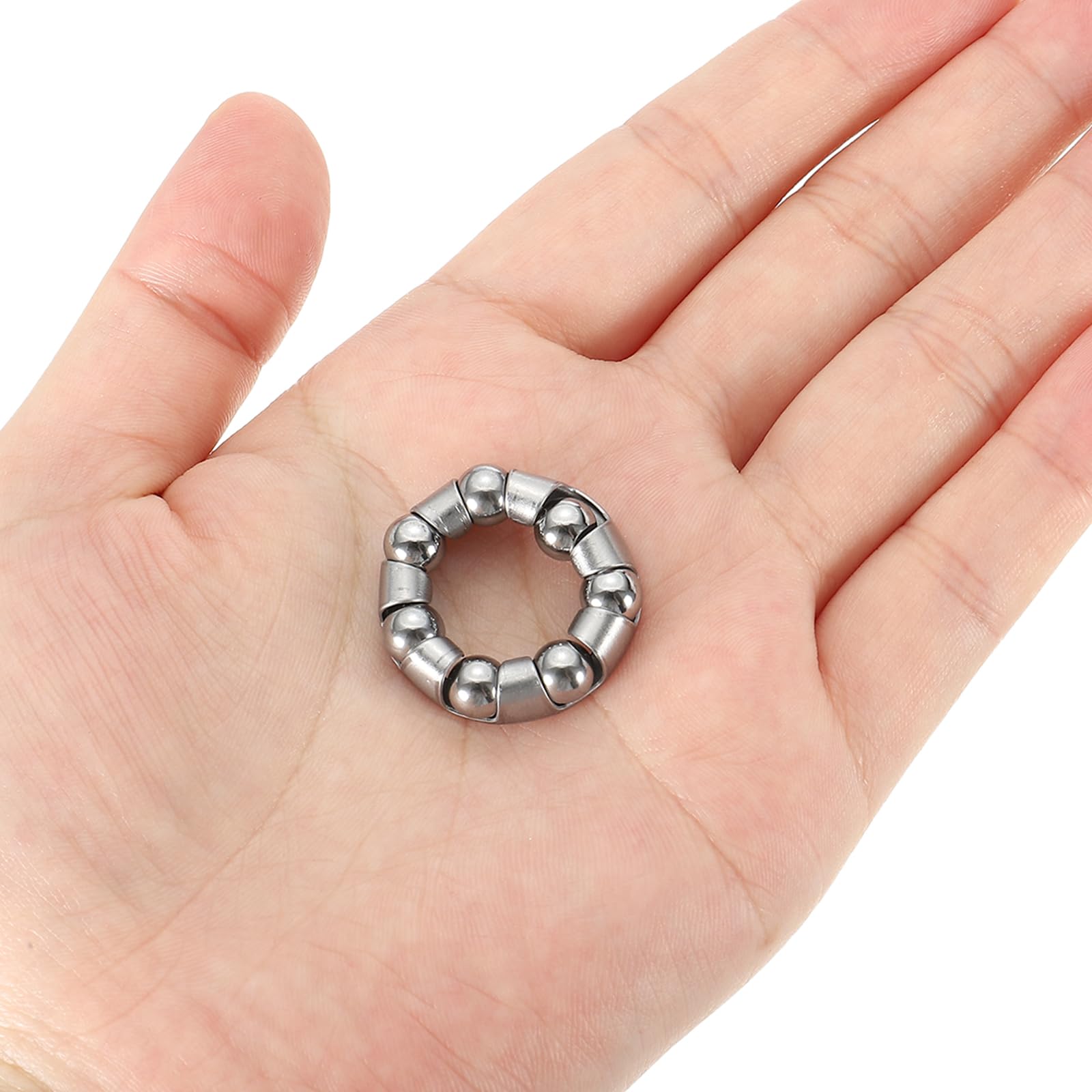 PATIKIL Stainless Steel Bike Ball Crank Bearing - Durable Bicycle Bearings Replacement for Front & Rear Wheels | Perfect for Bike Repair, Maintenance & DIY Cycling Accessories