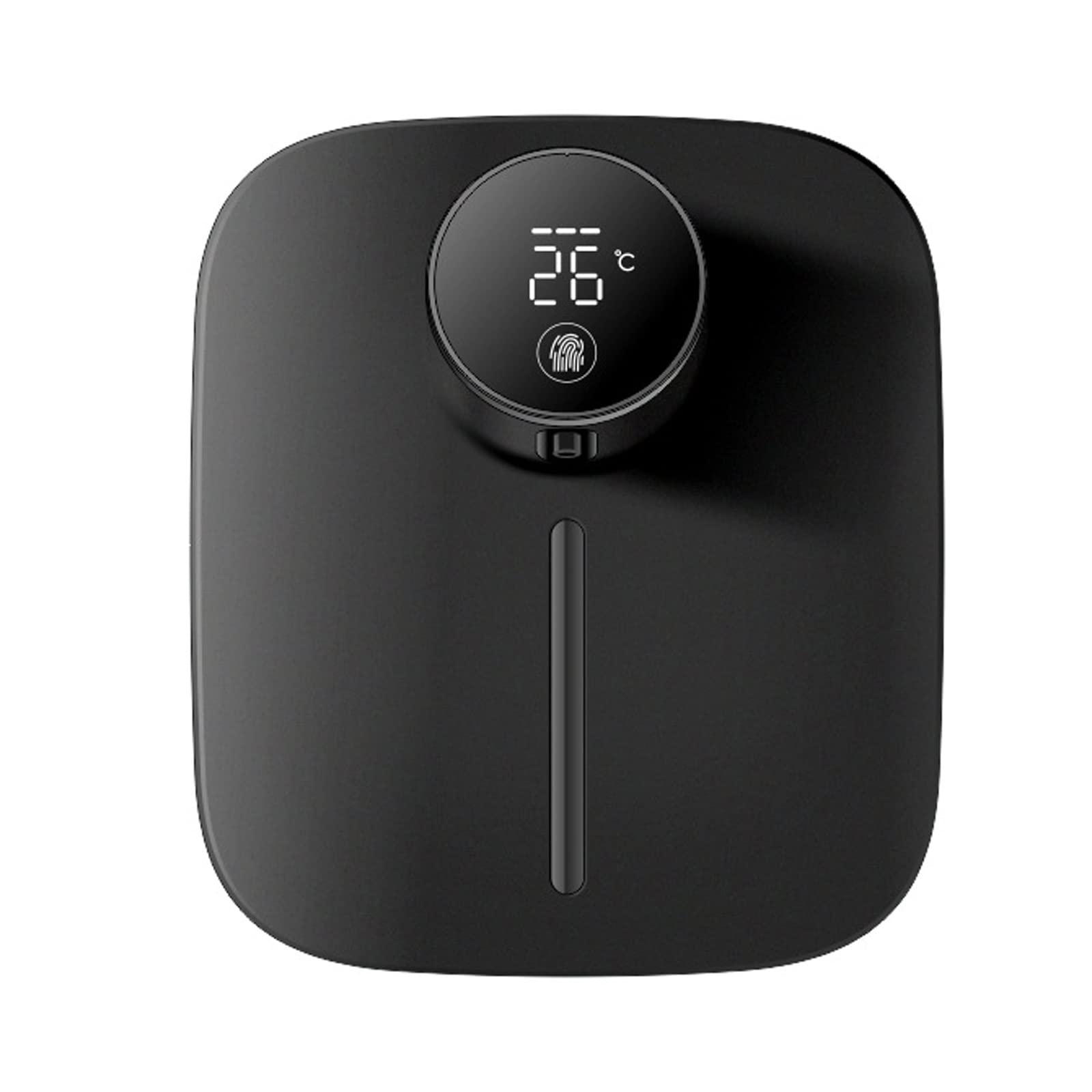 Automatic Touchless Soap Dispenser 320ml - Rechargeable Wall Mount Hand Soap Dispenser for Bathroom, Kitchen, Hotel & Restaurant | Hygienic No-Touch Design | Perfect for Home, Office and Public Spaces (Black)