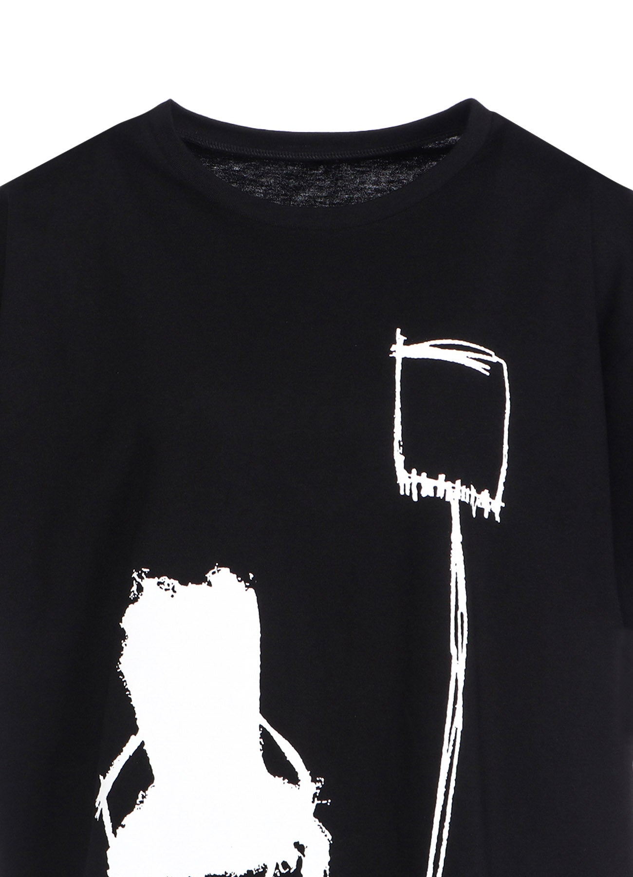Soft Cotton Jersey Chair & Floor Light Print Wide Shirt - Comfortable Loungewear for Home Relaxation and Casual Outings