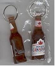 Canadian-Shaped Beer Bottle Opener Keychain - Portable Bottle Cap Remover for Beer, Soda & Drinks - Perfect for Camping, BBQs, Parties & Travel Accessories