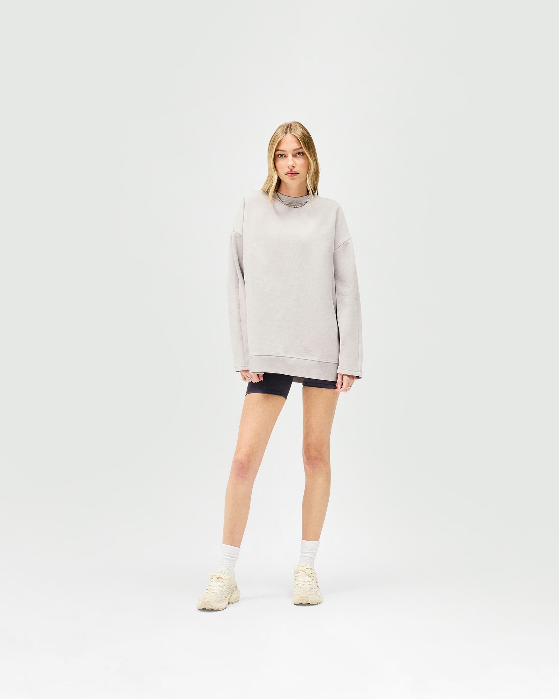 Epic Raglan Sweater for Women & Men - Light Grey Crewneck Pullover | Cozy Casual Wear for Fall & Winter | Perfect for Office, Travel & Outdoor Activities