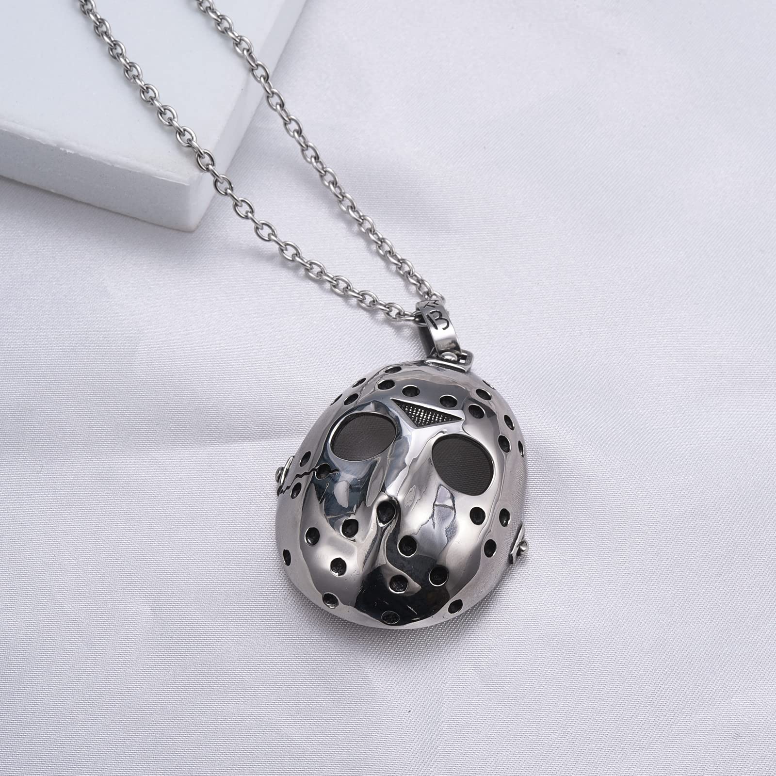 Horror Movie Ghost Baby Jason Scary Theme Bracelet - Women's Cosplay Jewelry & Charm Bracelet for Halloween, Horror Conventions & Themed Parties