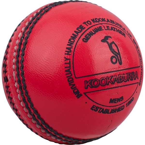 Kookaburra County League Cricket Ball - Official Match Cricket Ball for Practice & Games - Perfect for Club, School & Recreational Cricket Matches