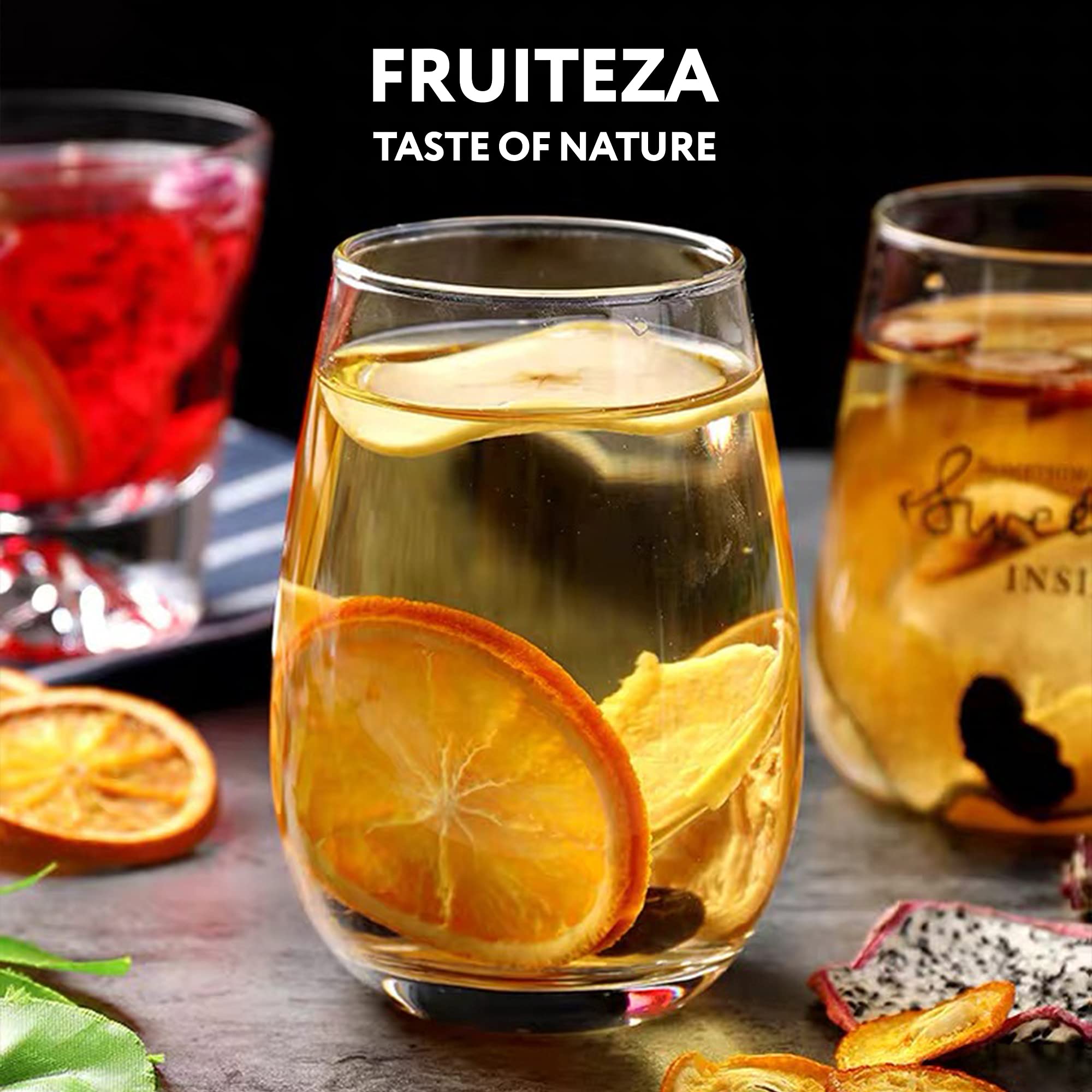 Fruiteza Cold Brew Fruit Infusion Sampler - Tropical Flavored Herbal Tea Bags, Caffeine-Free Iced Tea Variety Pack, Natural Water Flavoring for Refreshing Summer Drinks, Office Hydration & Healthy Lifestyle
