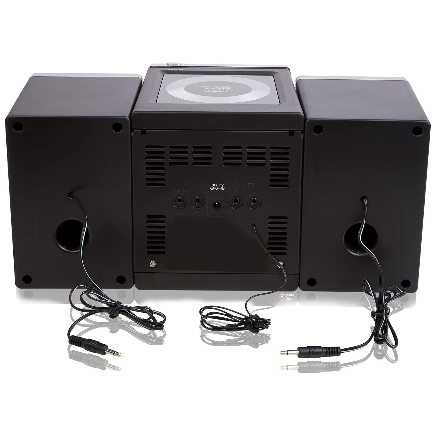 Denver Mini HiFi System CD Player with FM Radio, Alarm Clock, Remote Control - Compact Home Audio System with AUX Input, Sleep Timer & Snooze Function | Perfect for Bedroom, Office & Small Spaces