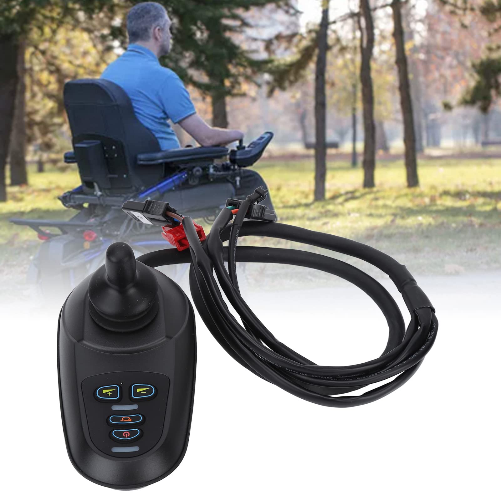 24V DC Electric Wheelchair Joystick Controller - for Mobility & Robots