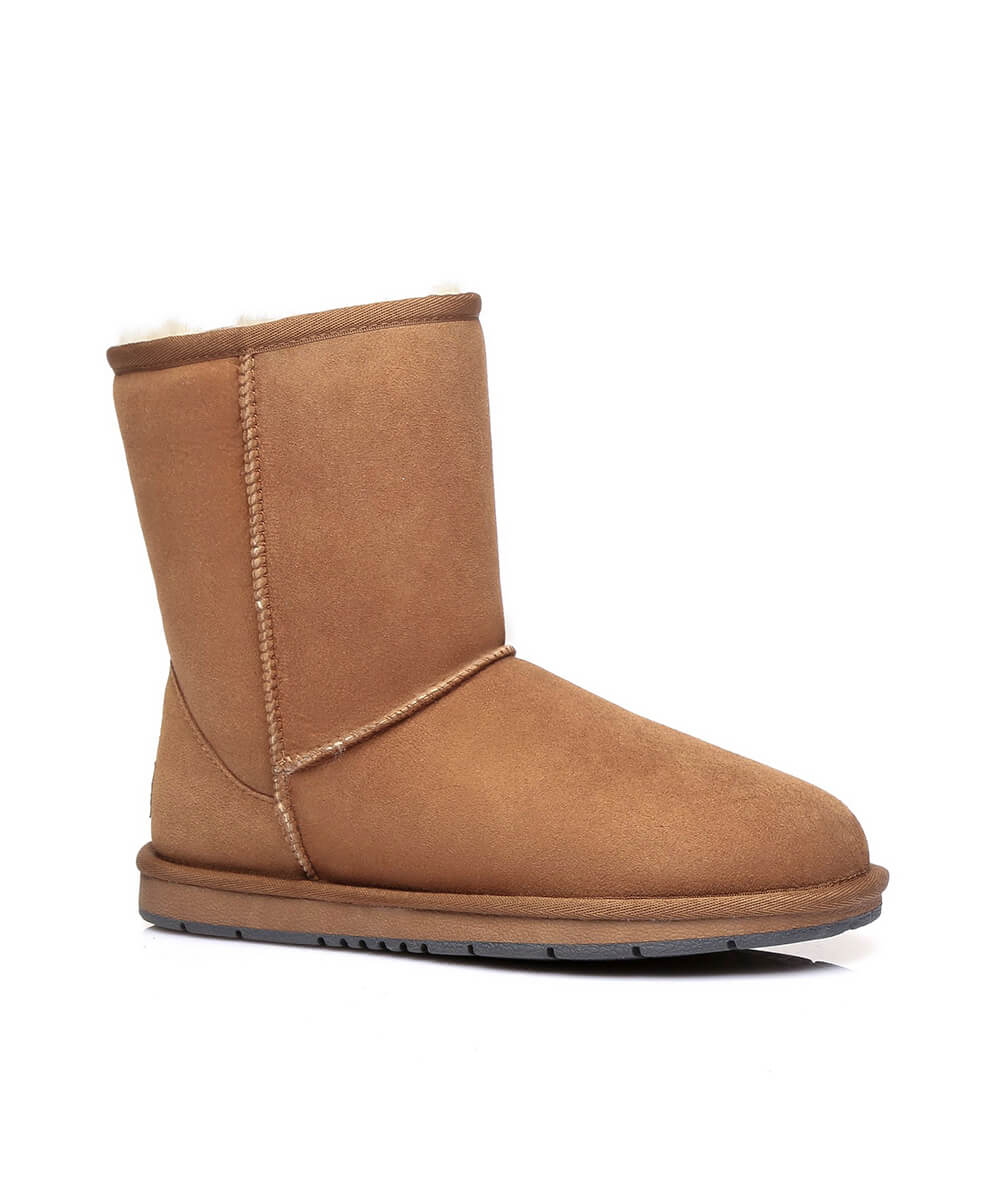 Men's UGG Classic Short Gen II Big Size Boots - Warm Winter Snow Boots for Men with Comfortable Sheepskin Lining | Perfect for Cold Weather, Outdoor Activities & Casual Wear