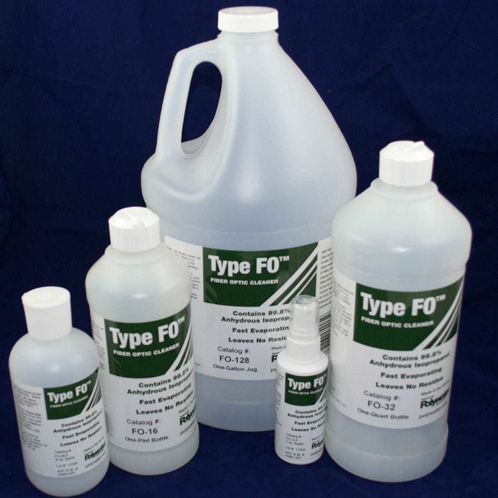 FO Alcohol Fiber Optic Cleaner - 2 Fl Oz Spray Bottle for Electronics, Camera Lens & Optical Equipment Maintenance