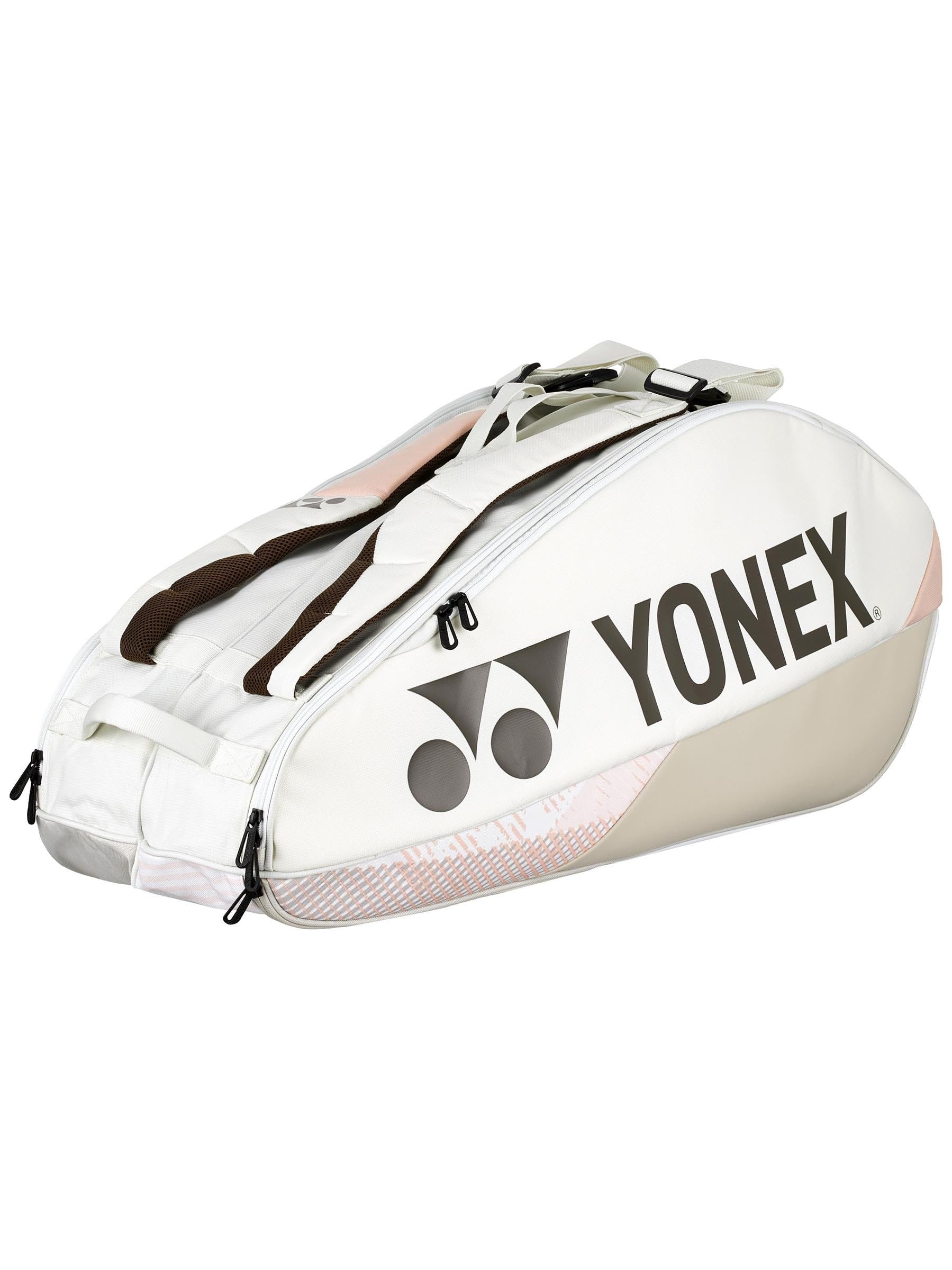 YONEX Pro Tennis Racquet Bag - 6 Pack for Tennis Players | Durable & Spacious Gear for Tournaments & Training | Perfect for Tennis, Badminton & Squash Equipment Storage