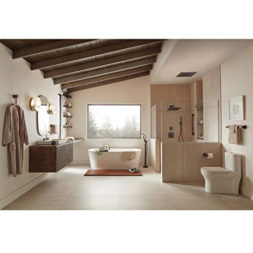 Speakman VS-159-MB Matte Black Wall Mounted Shower Arm & Hand Shower Holder - Perfect for Bathroom Renovation and Modern Home Upgrades