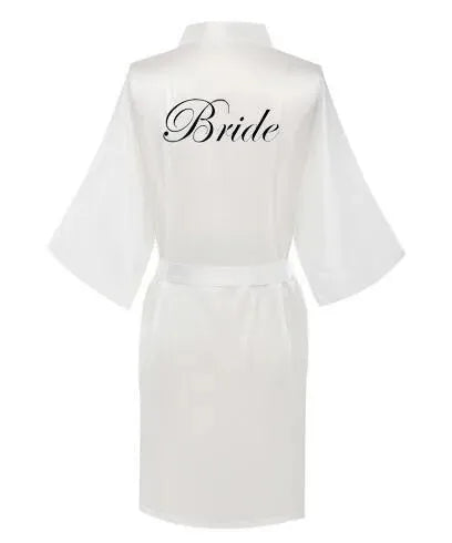 Elegant White Wedding Nightgowns & Letter Robes - Perfect for Bridal Showers, Honeymoon Getaways and Romantic Evenings