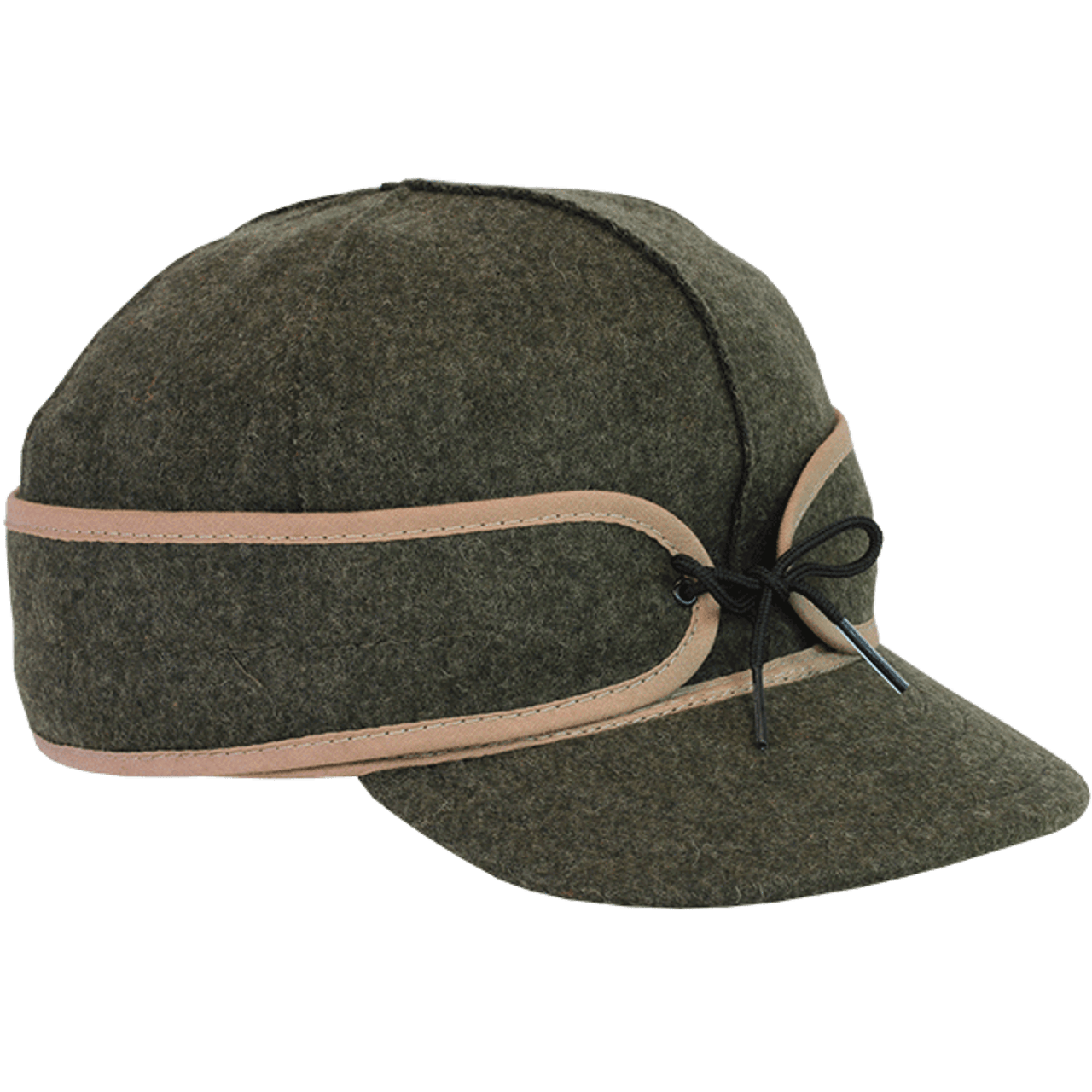 Mackinaw Cap - Warm Wool Winter Hat for Men & Women - Durable Outdoor Hunting & Hiking Beanie - Perfect for Cold Weather Activities