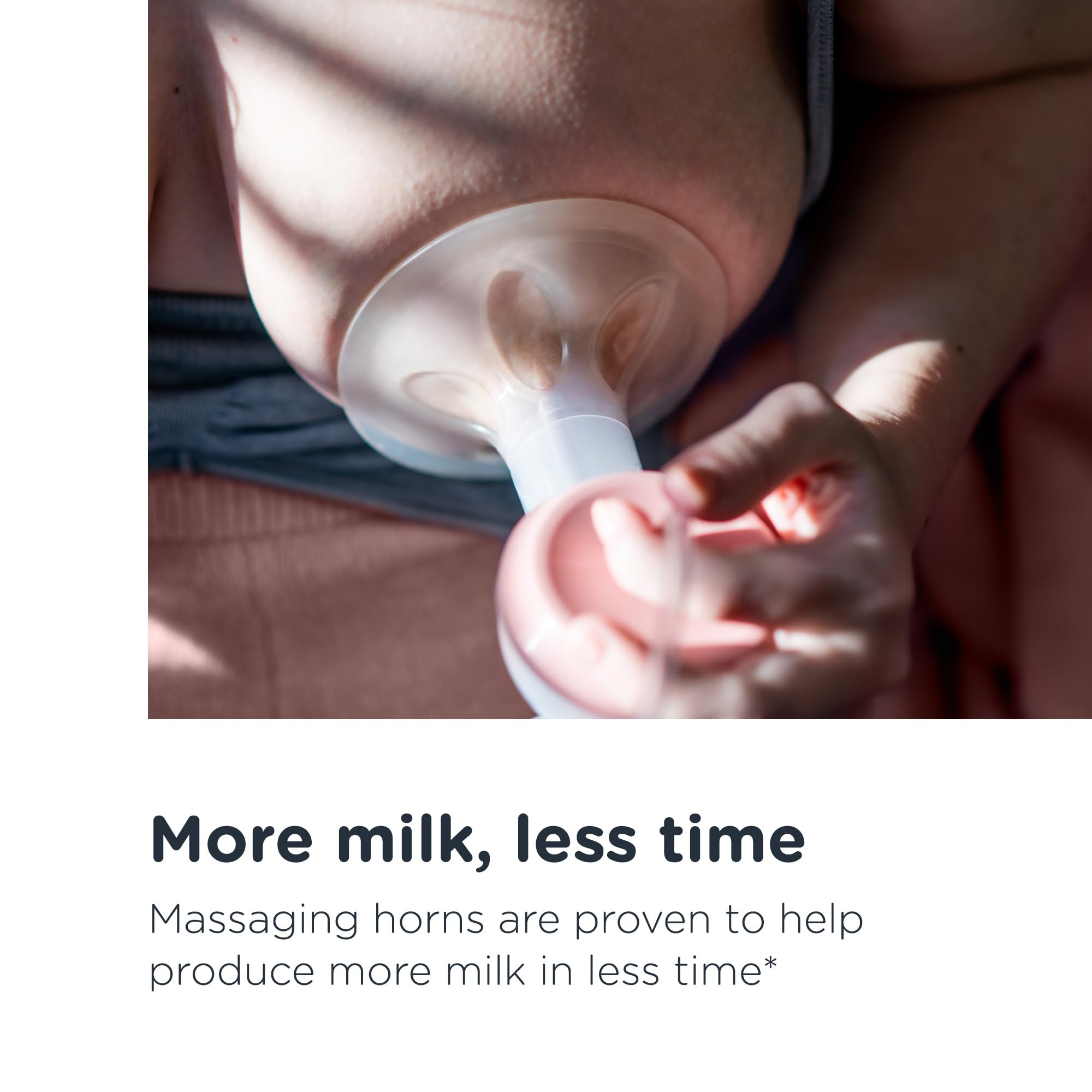 Tommee Tippee Made for Me Double Electric Breast Pump - Strong Suction & Quiet USB Rechargeable Pump with Soft Silicone Shields, Portable Design & Express Modes - Includes Baby Bottles - Perfect for Nursing Moms at Home, Work or Travel