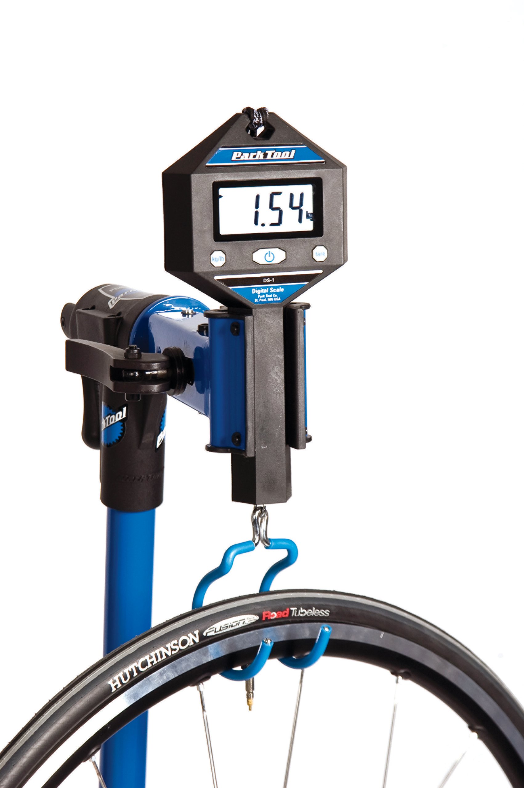 Park Tool DS-1 Digital Scale - Precision Bike Scale for Cycling, Weight Measurement for Bicycle Parts & Accessories - Perfect for Road Bikes, Mountain Bikes & Cycling Enthusiasts