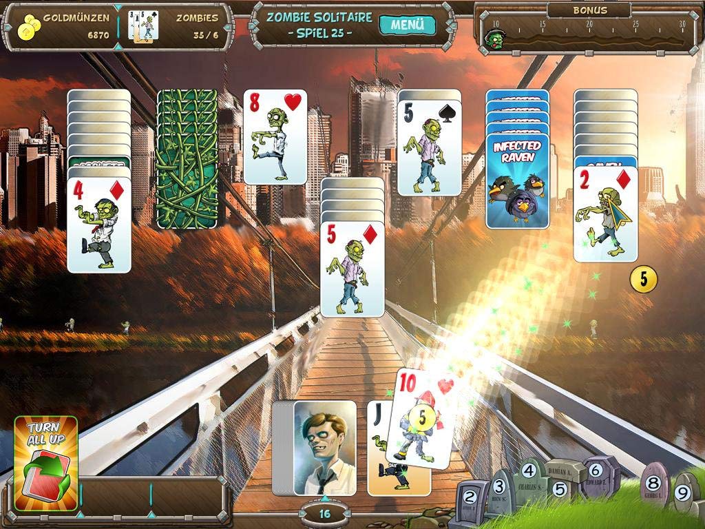 Zombie Solitaire Game for PC - Fun Horror Card Game for Windows | Perfect for Halloween & Spooky Game Nights