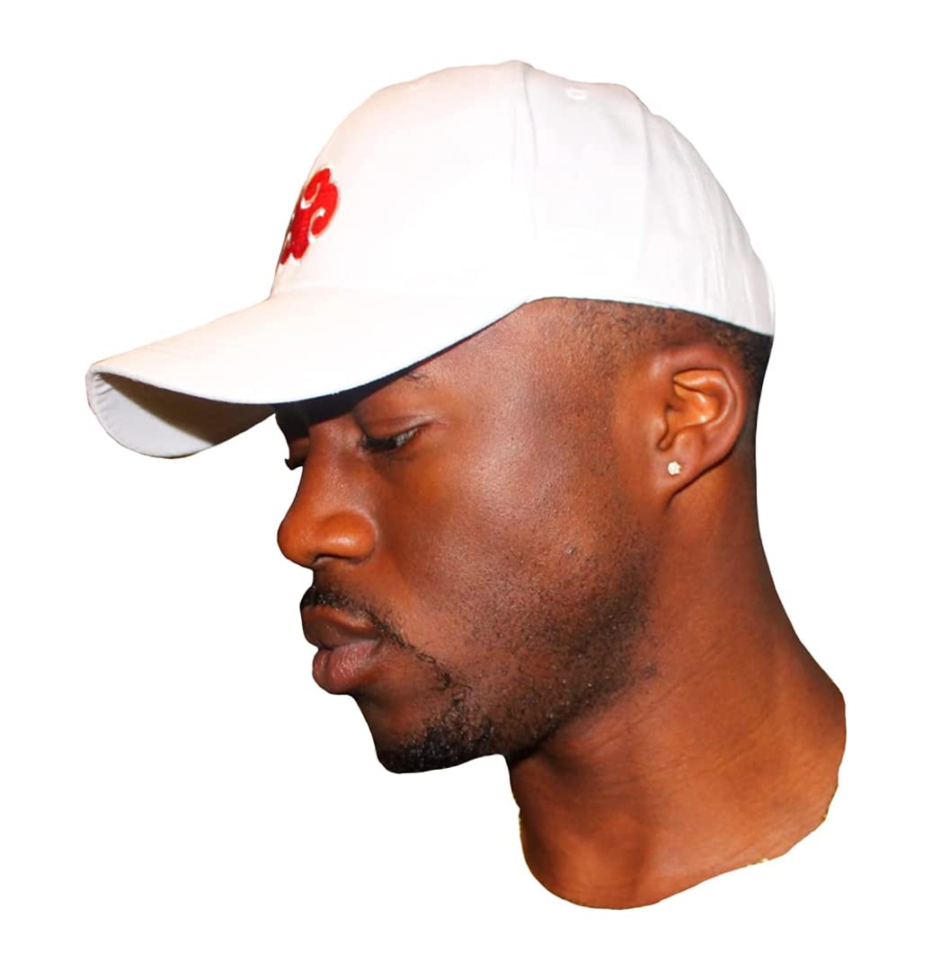 Stylish Anime Bucket Hat for Men & Women - Adjustable Strapback Summer Hat, Foldable Red Cloud Design - Perfect for Cosplay, Sports, Outdoor Activities & Gifts