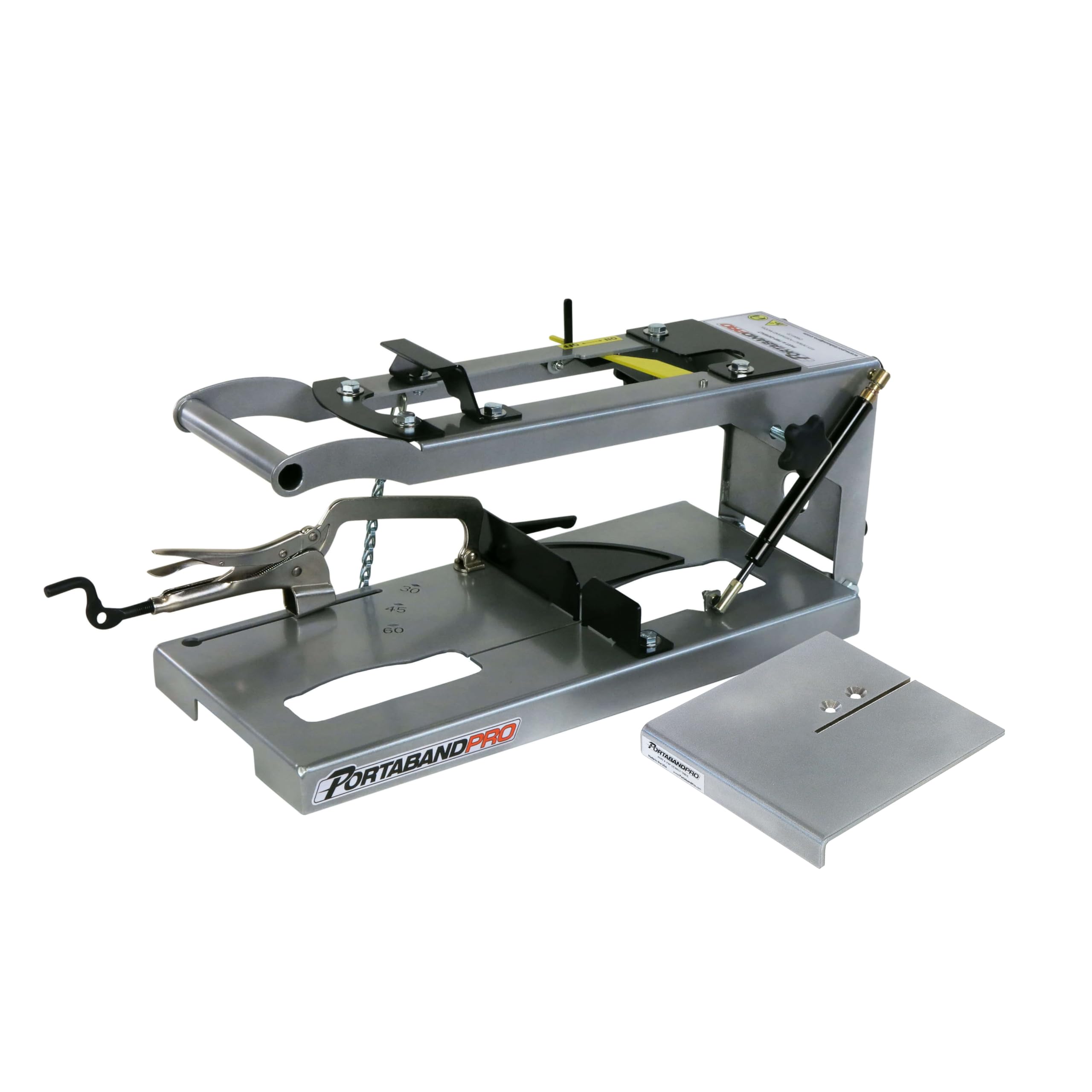 Premium Band Saw Stand for DeWalt DWM120 Portable Band Saw - Heavy Duty Metal Workbench Support with Adjustable Height for Woodworking, Metal Cutting & DIY Projects