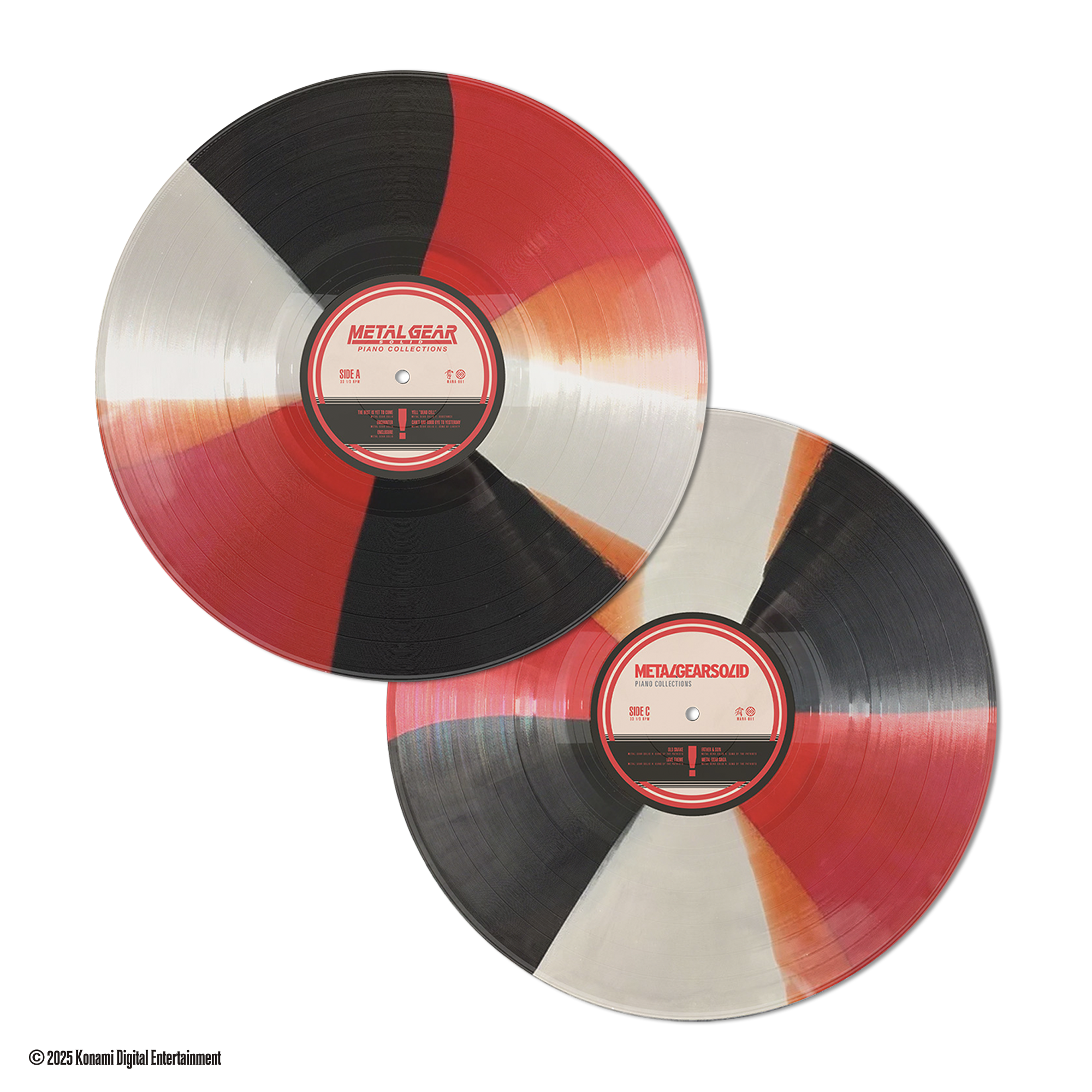 Metal Gear Solid Piano Collection 2XLP Vinyl Record - Video Game Soundtrack for Fans & Collectors - Perfect for Gaming Sessions, Relaxation & Music Enthusiasts
