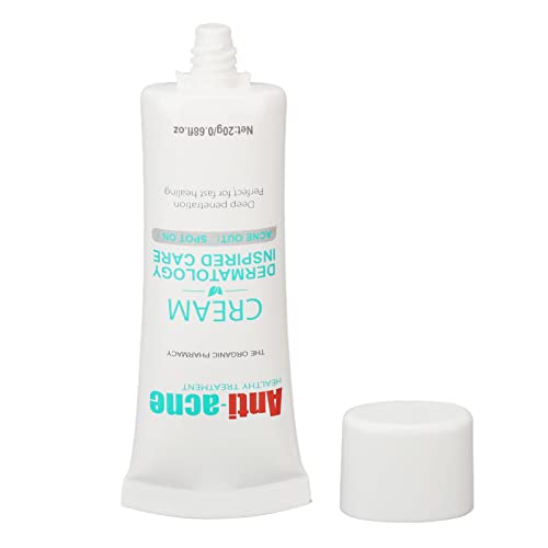 Best Acne Treatment Cream for Clear Skin - Pore Minimizer, Anti-Inflammatory & Oil Control Face Moisturizer (0.7oz) | Skin Repair & Soothing Care for Teens & Adults | Perfect for Daily Skincare Routine & Post-Breakout Recovery