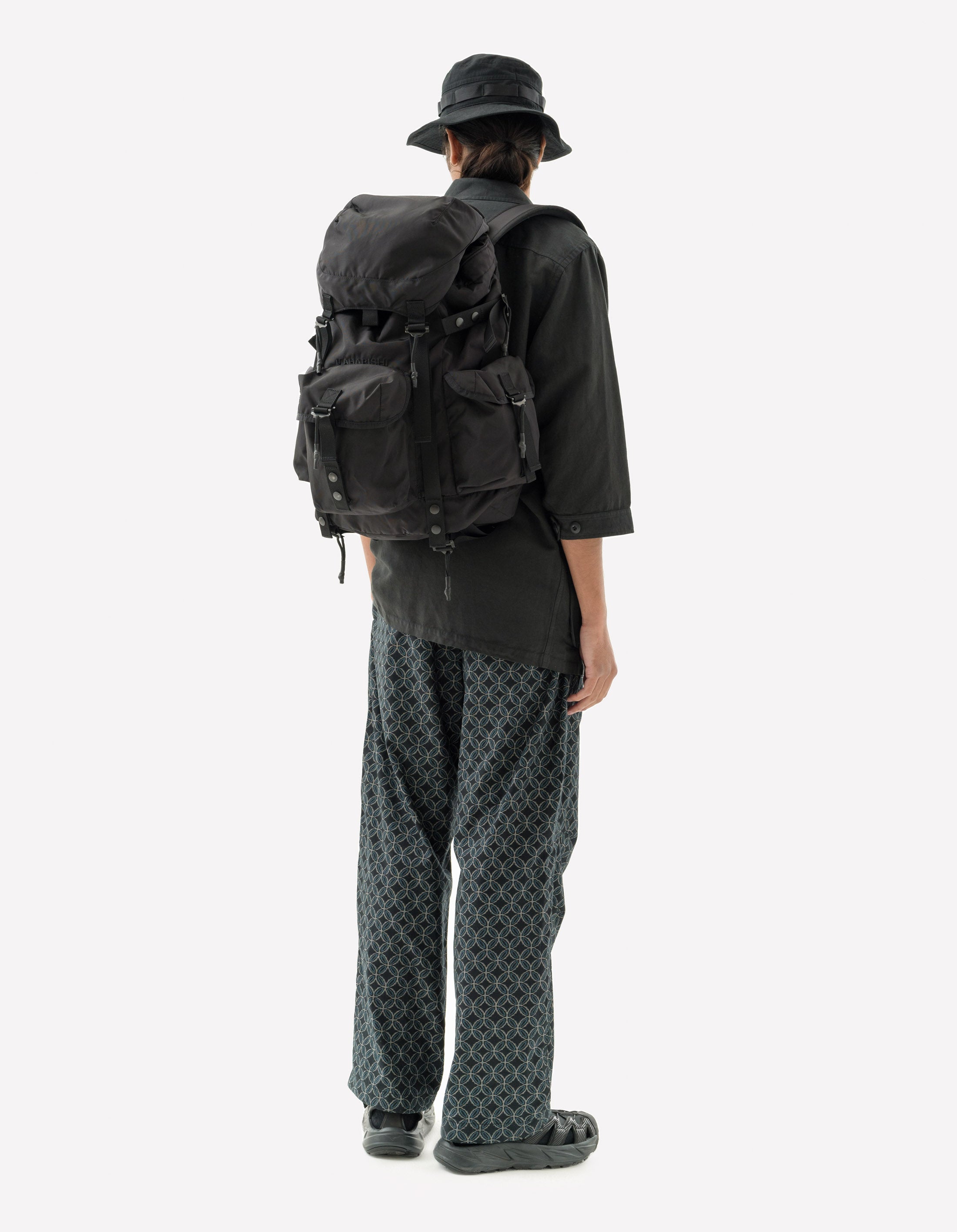 Maha M.A.L.I.C.E. Tactical Backpack 1114 - Durable Black Military Style Backpack for Outdoor Adventures, Hiking & Travel