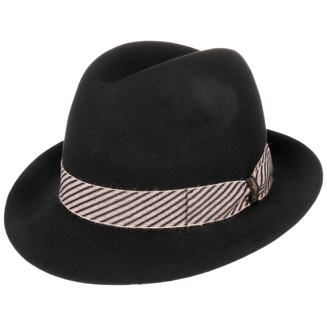 Borsalino Damiano Super Fine Wool Hat for Men - Classic Winter Beanie for Outdoor Activities & Cold Weather Fashion