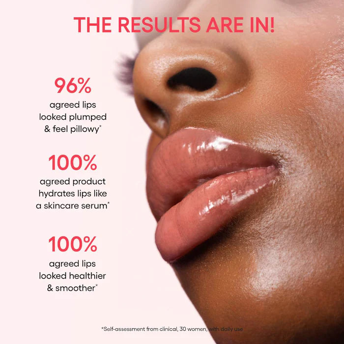 LANEIGE Labial Glaze Craze Tinted Polypeptide Lip Serum - Hydrating Plumping Lip Treatment for Dry Lips, Perfect for Daily Moisture & Night Care