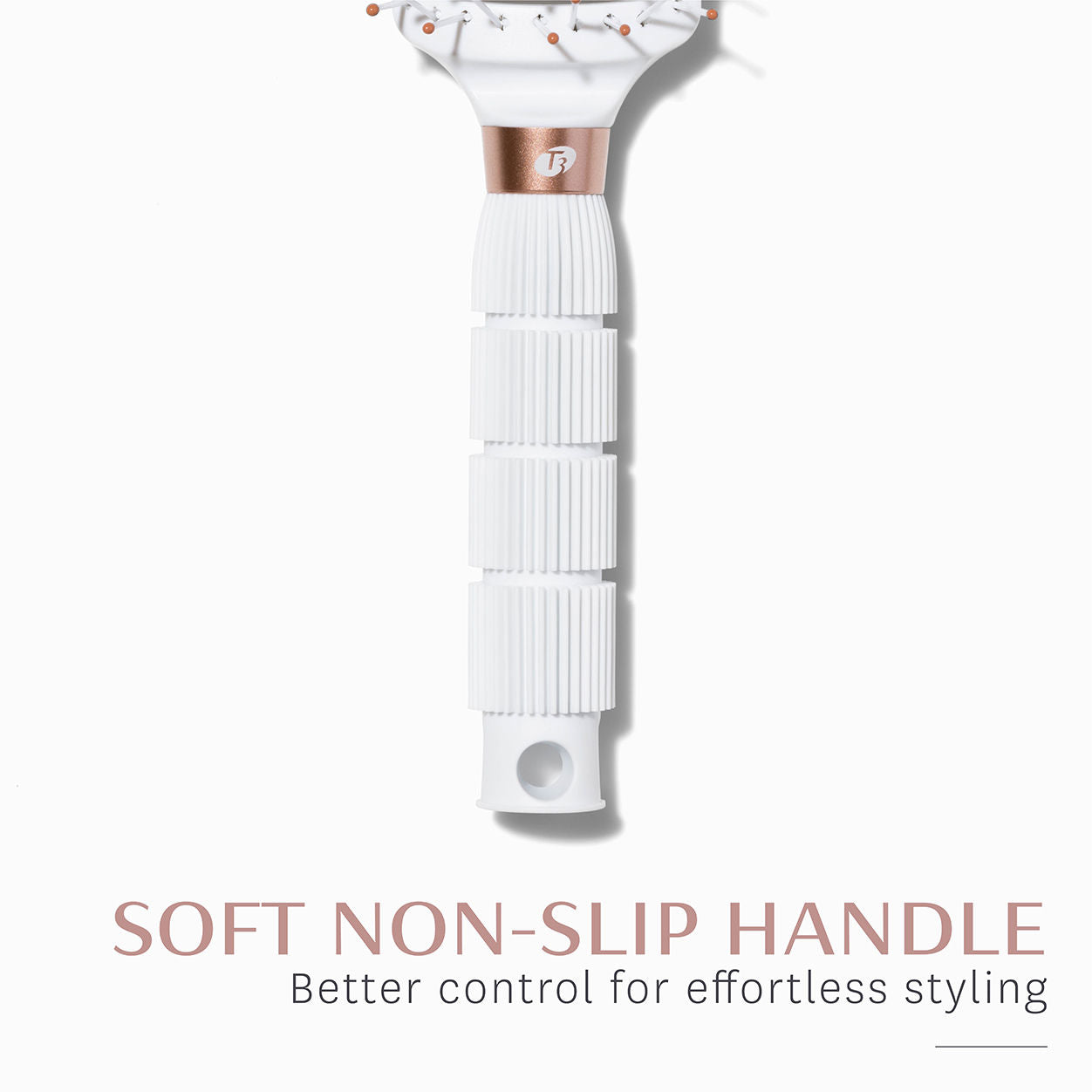 T3 Dry Vent Brush - Hair Styling Tool for Detangling & Volume - Perfect for Home & Salon Use