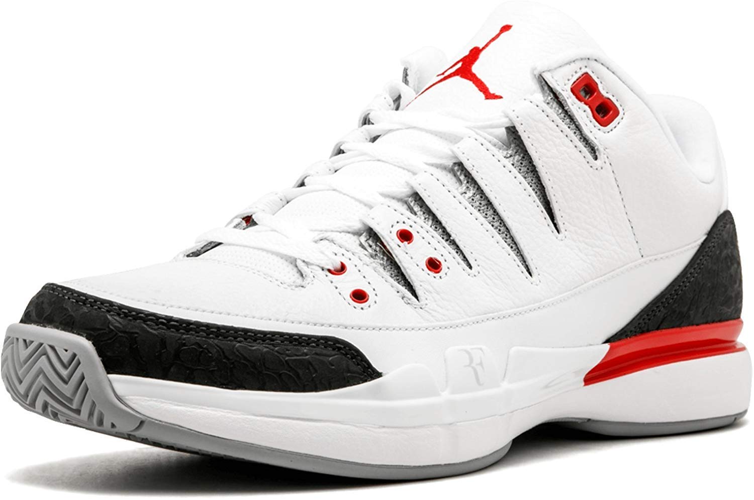 Nike Zoom Vapor RF x AJ3 'Fire Red' 709998 106 - 男士限量联名网球鞋 复古运动鞋 日常穿搭休闲鞋